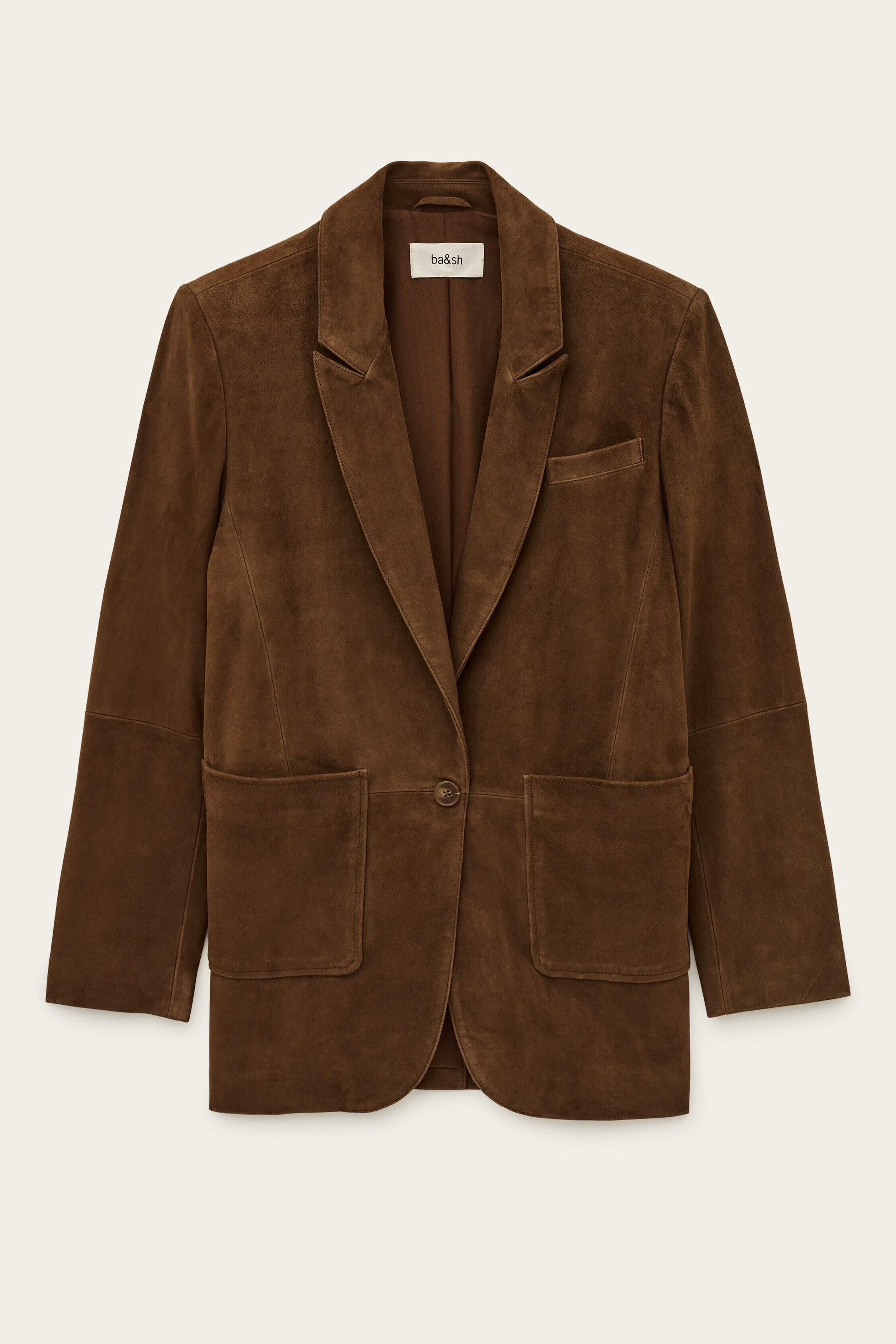 Blazer Style Jacket Mosty Brown