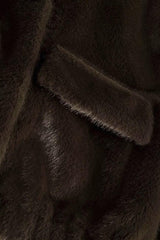 Short Loose-Fitting Jacket Paros Brown