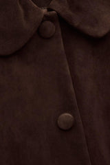 Straight-Cut Jacket Milas Brown