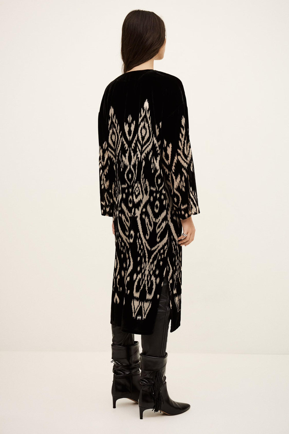 Kimono Long Aliette Black