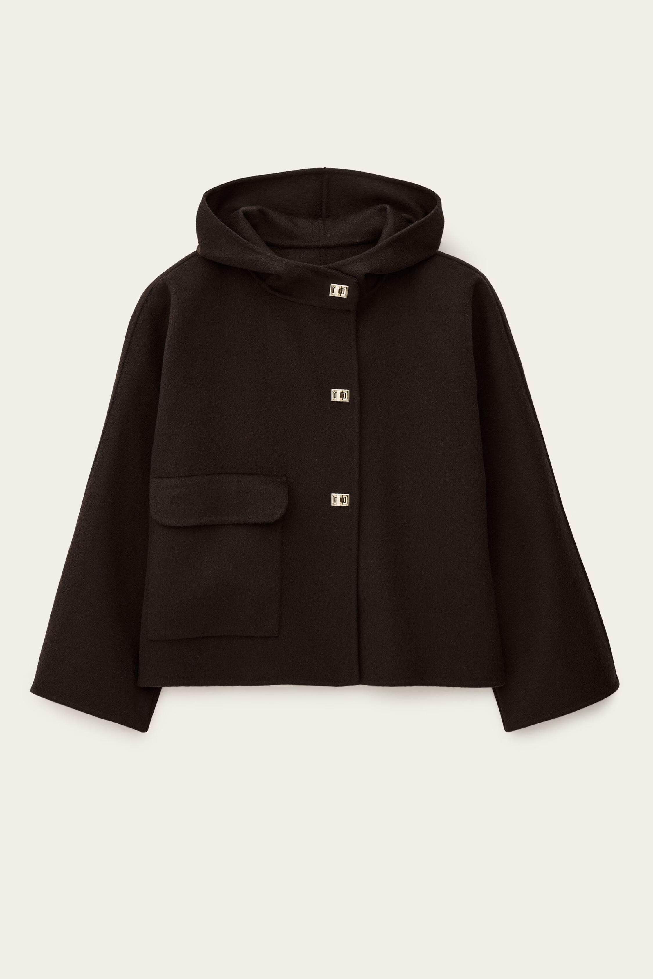 Hooded Jacket Kove Brown