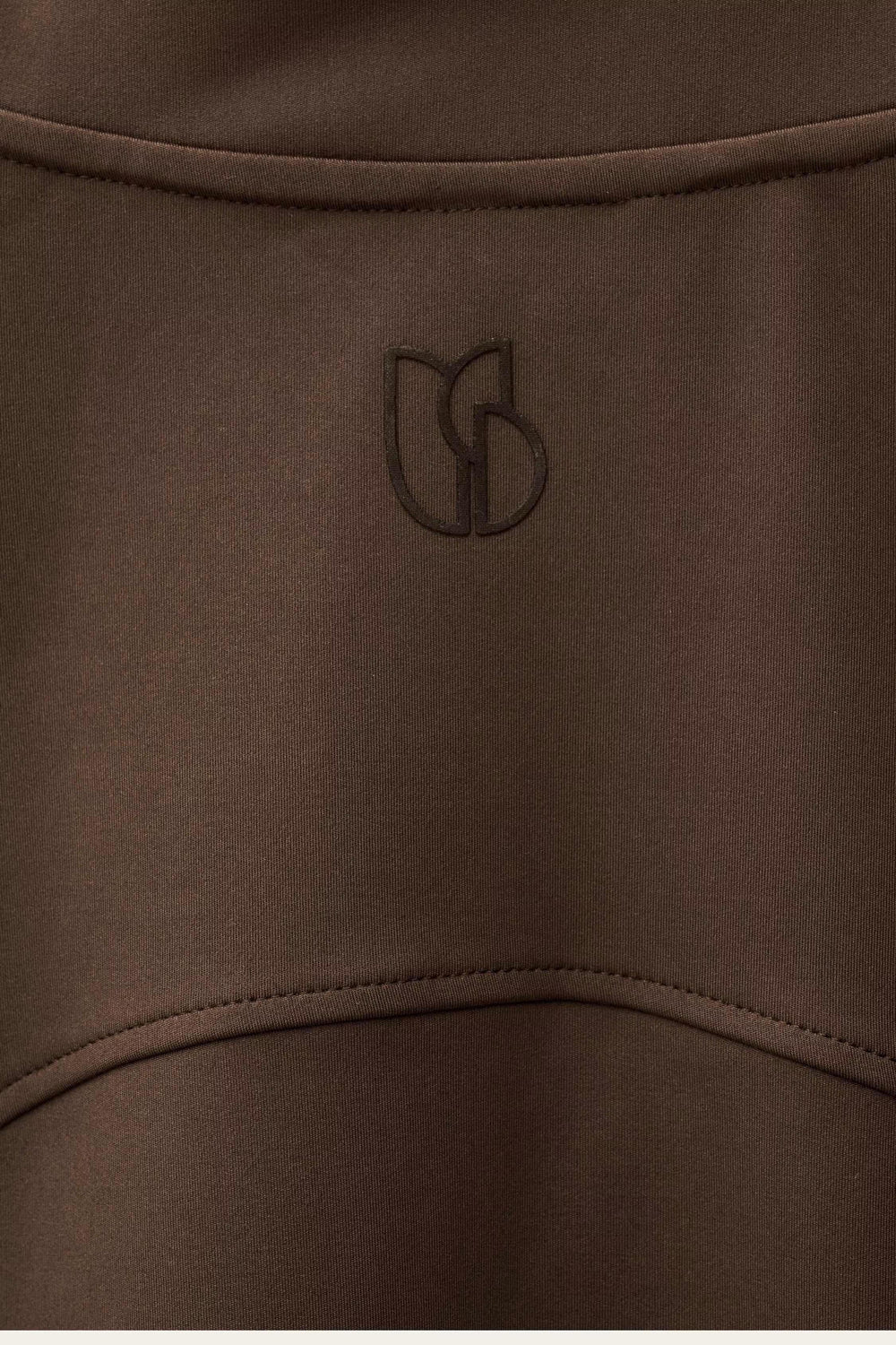Stand-Up Collar Jacket Gladys Brown