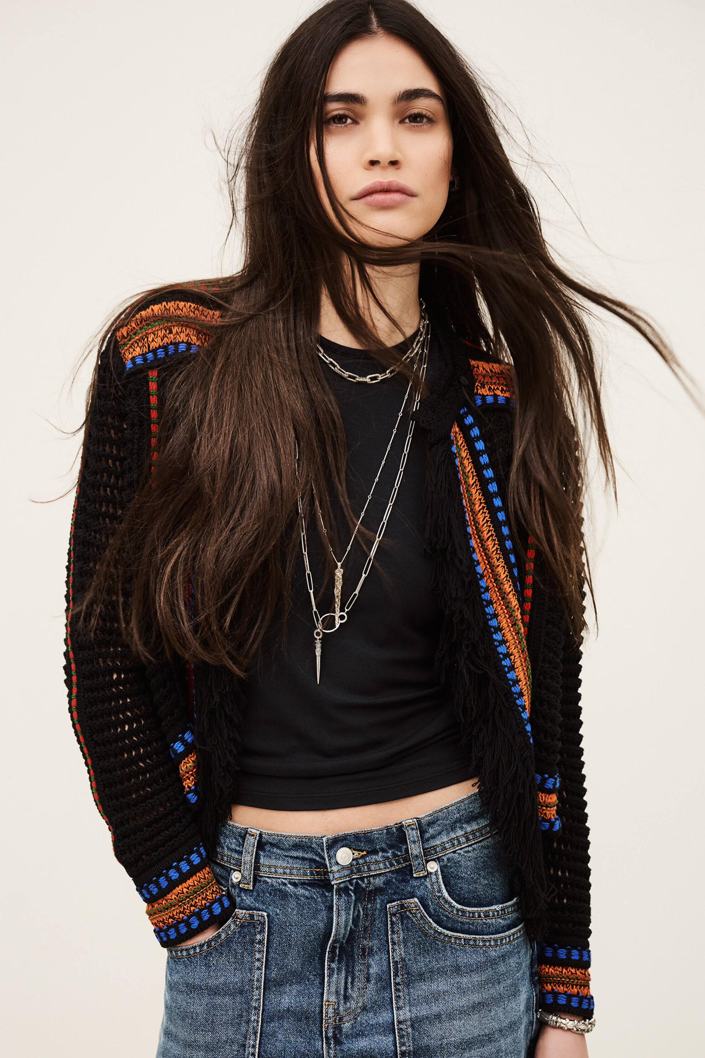 Knit Cardigan Bianca Multicolored