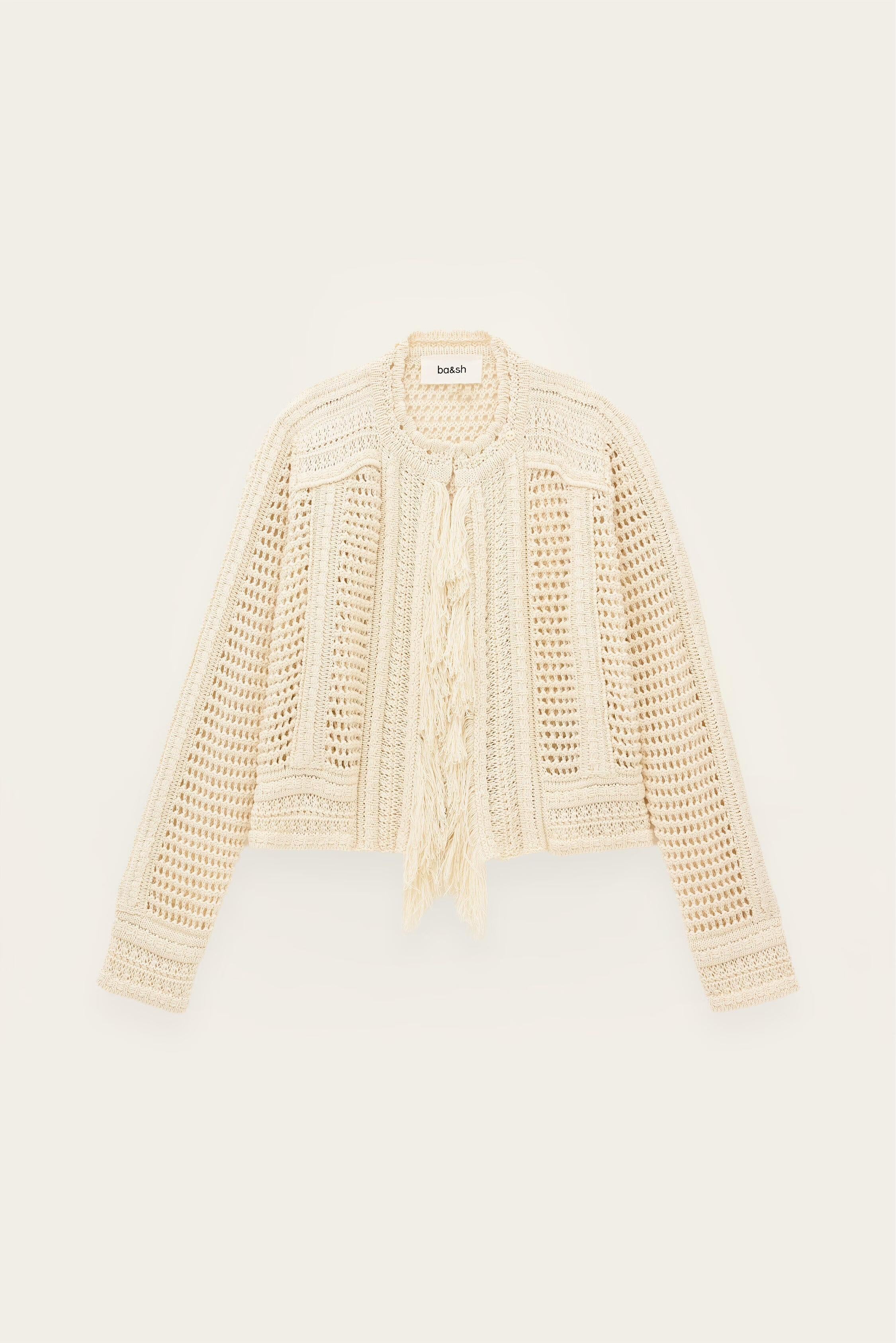 Knit Cardigan Bianca Off-White