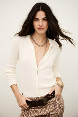 Knit Cardigan Viviana Off-White