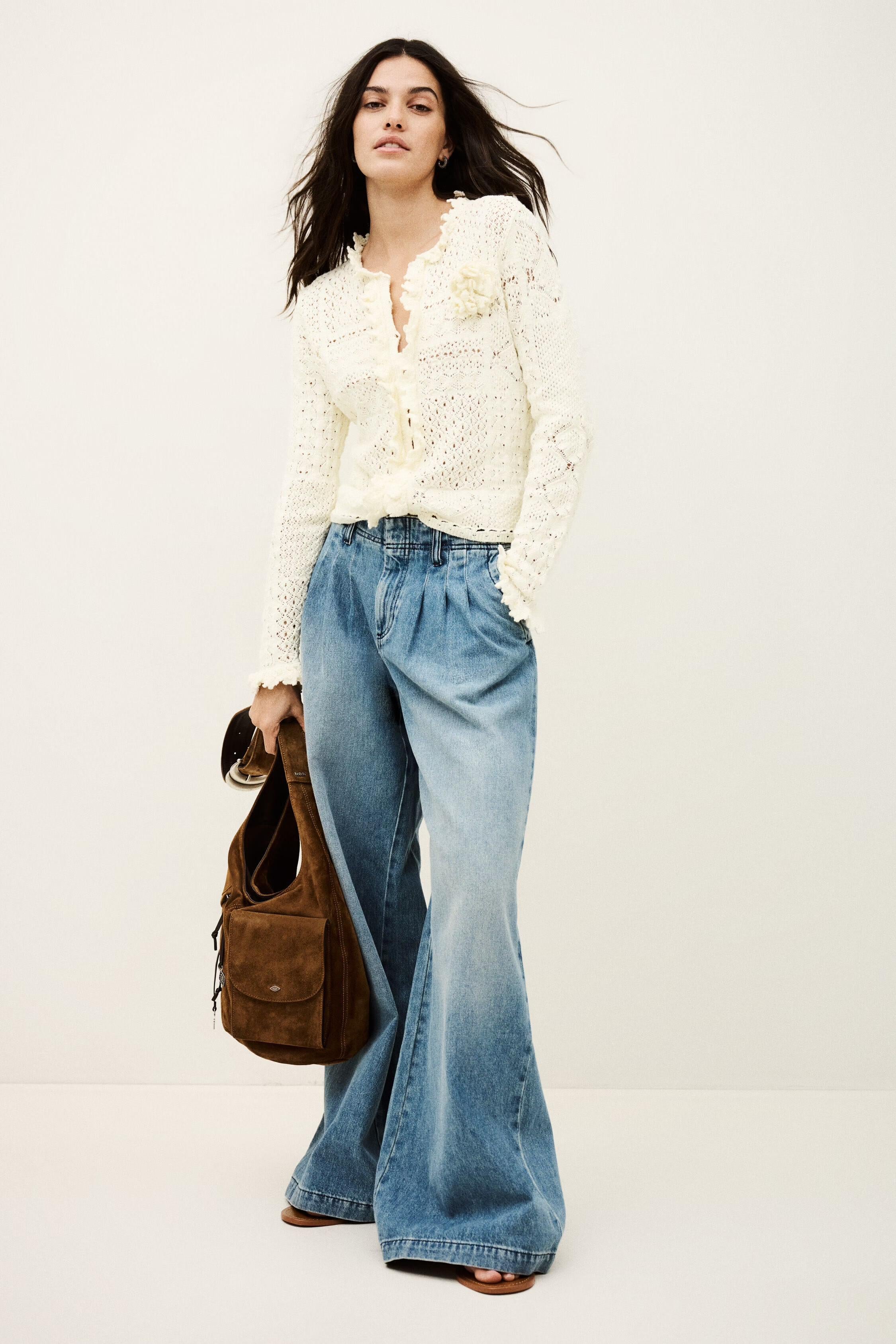 Knit Cardigan Soria Off-White