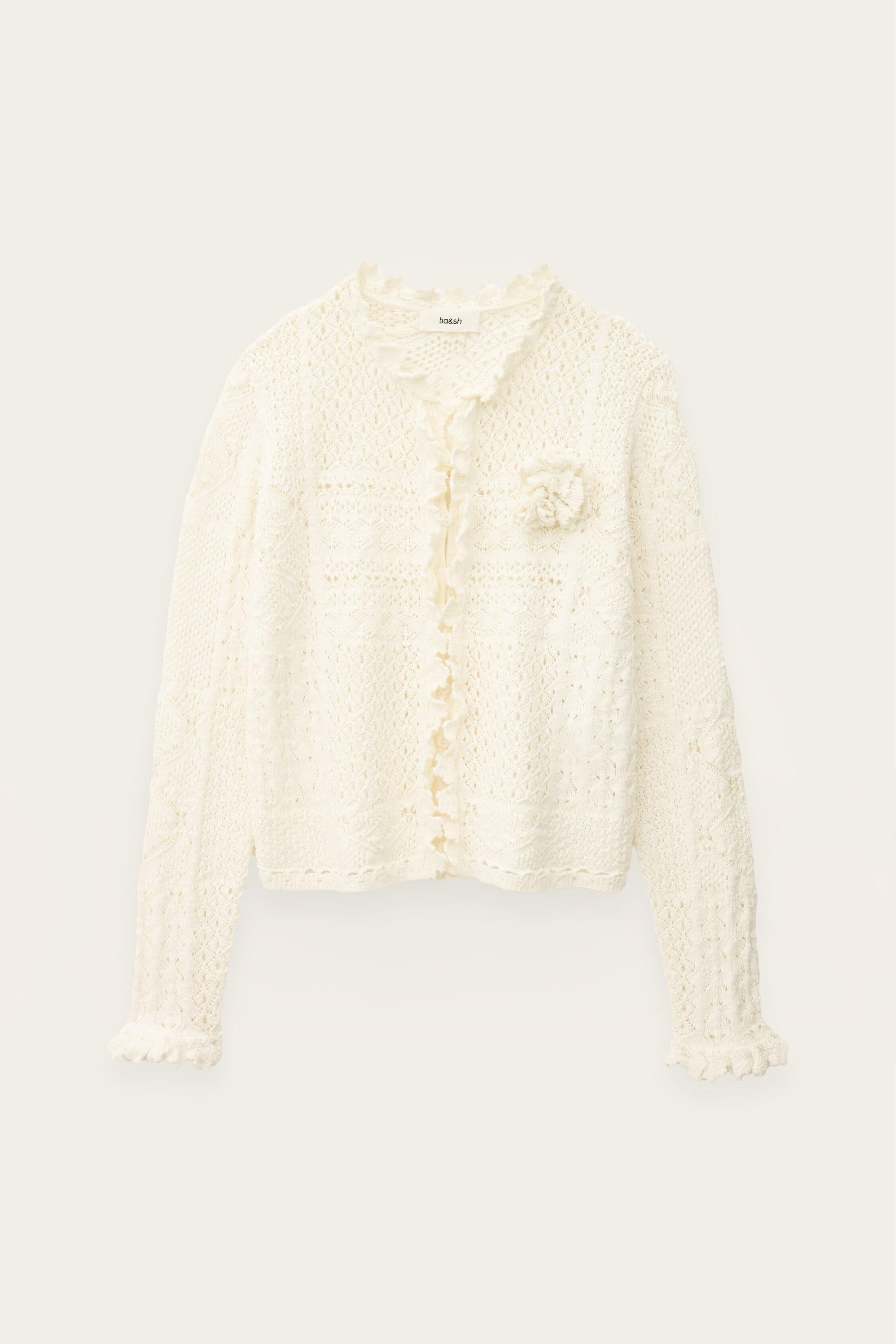 Knit Cardigan Soria Off-White