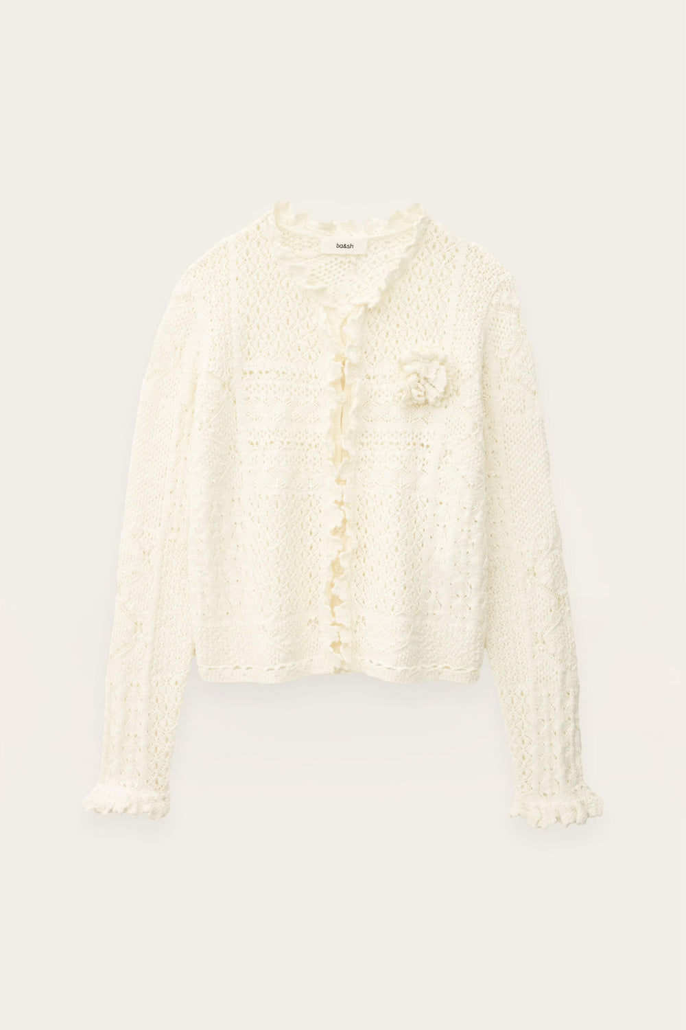 Knit Cardigan Soria Off-White