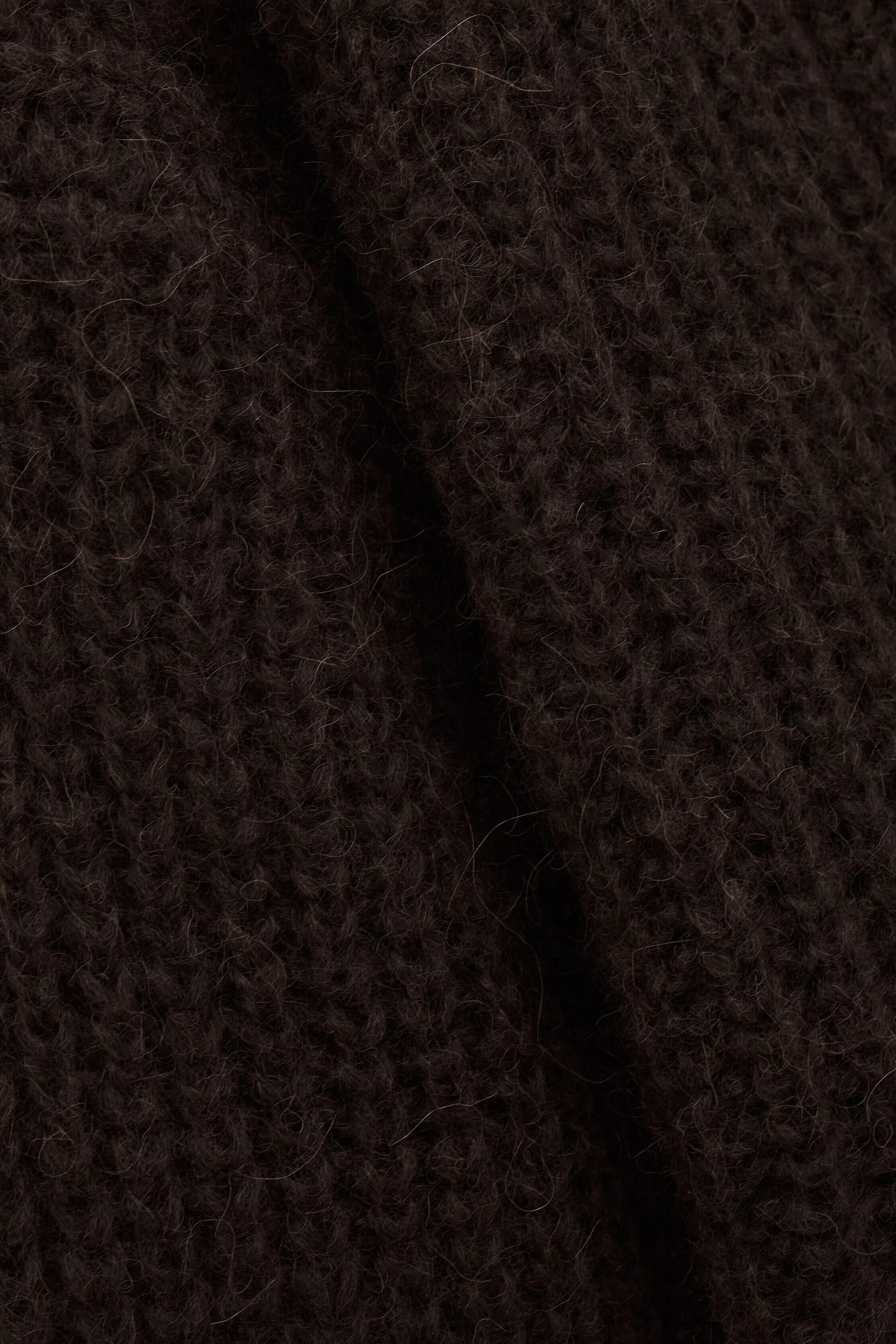 Loose-Fitting Sweater Beltane Brown