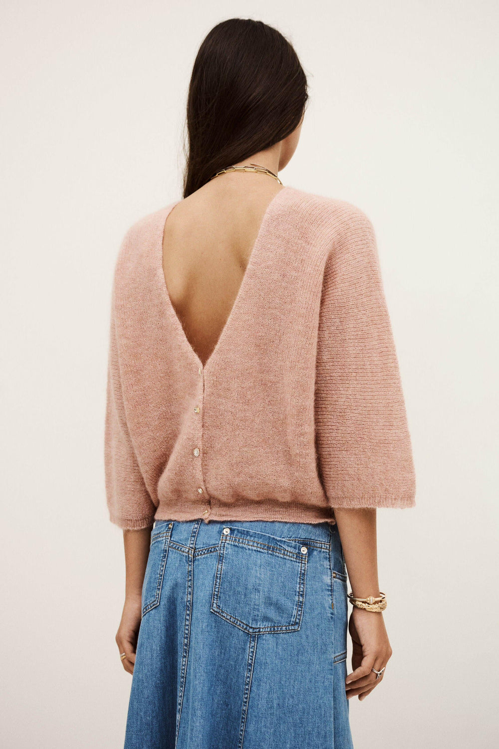 Reversible Sweater Isaac Beige