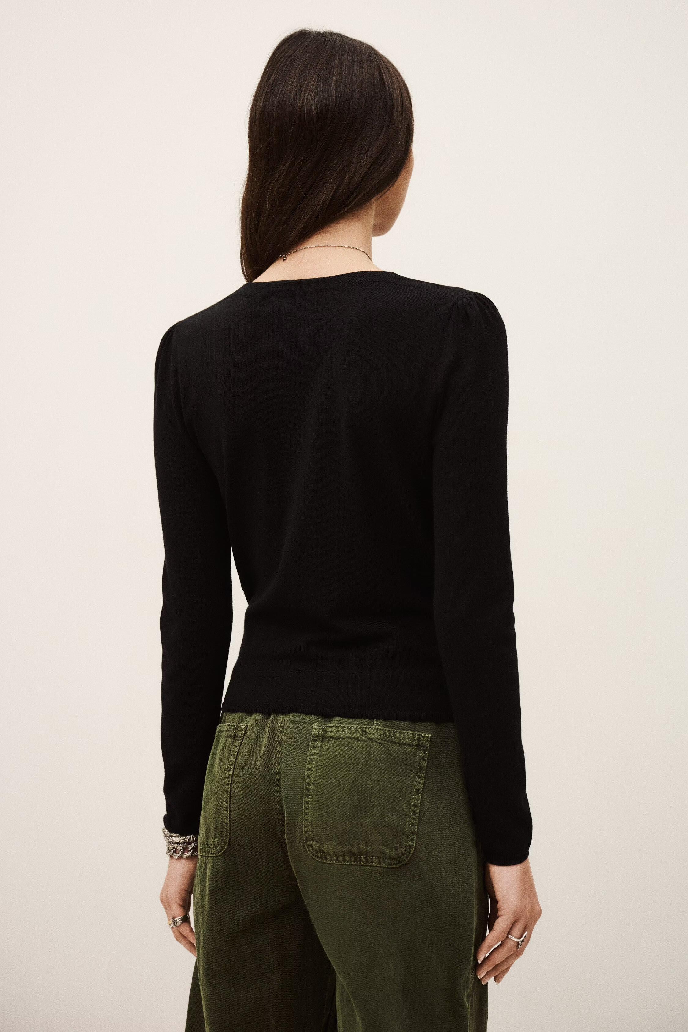 Wrap Sweater Hugo Black