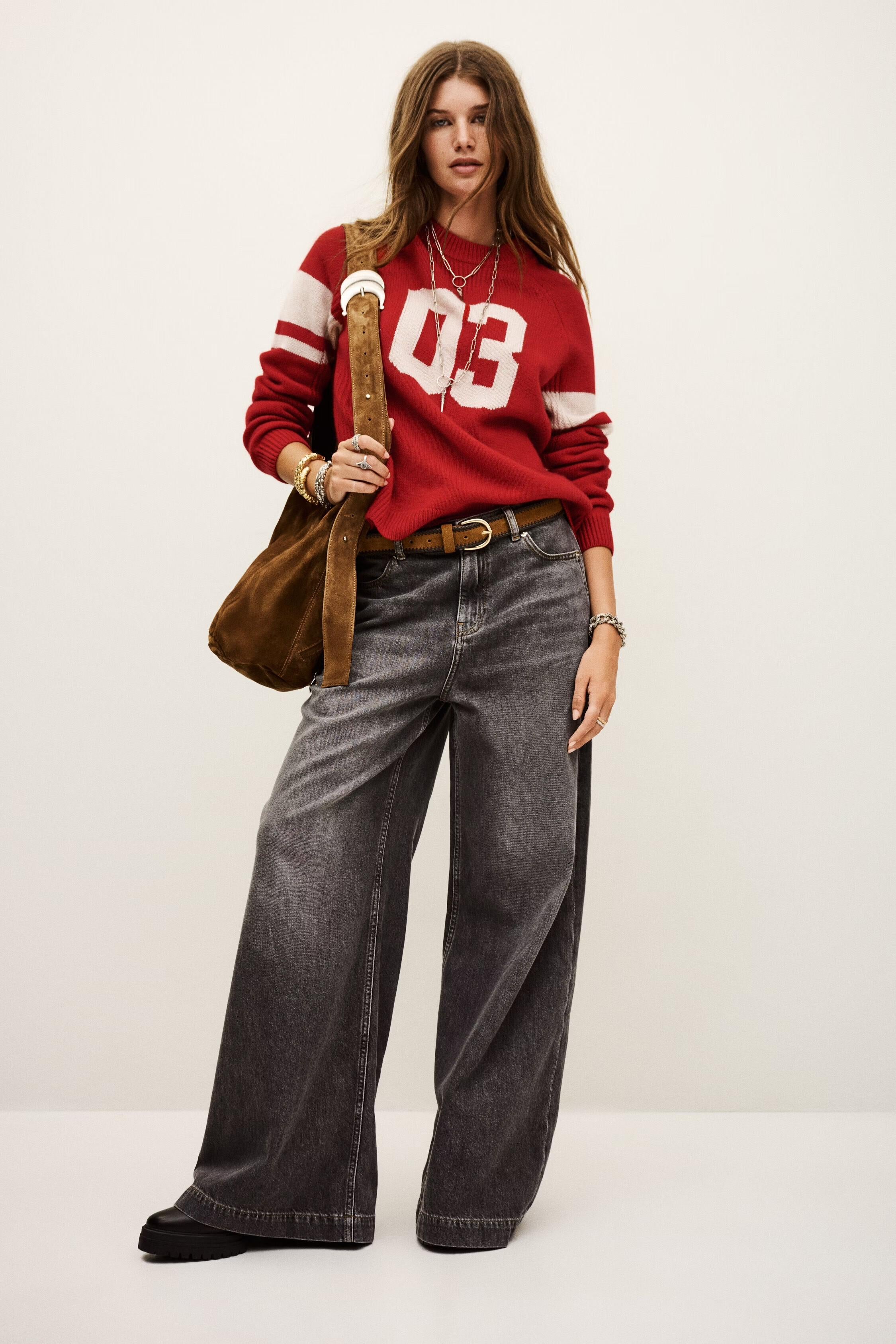 Cashmere Sweater Cobe Red