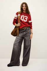 Cashmere Sweater Cobe Red