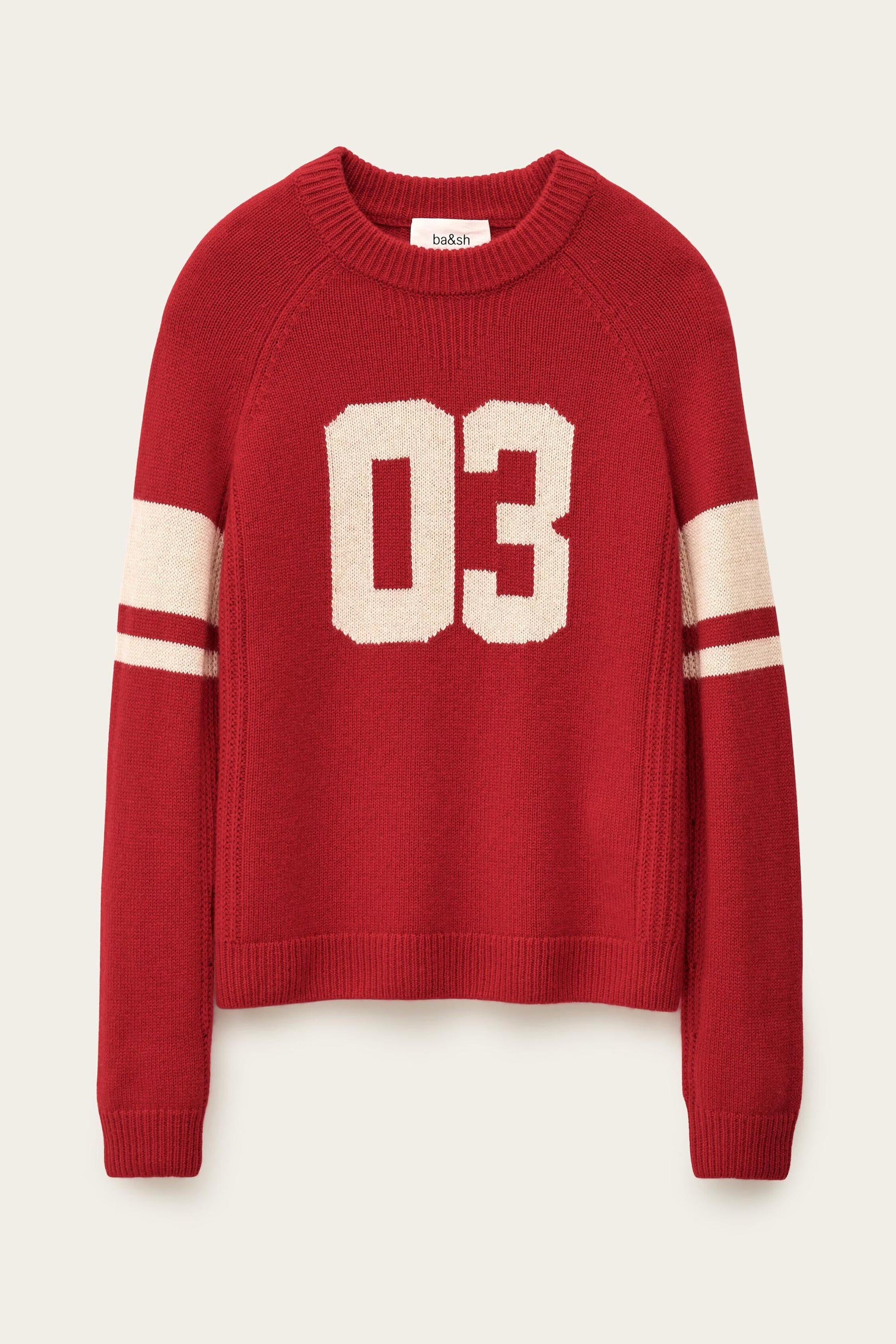 Cashmere Sweater Cobe Red