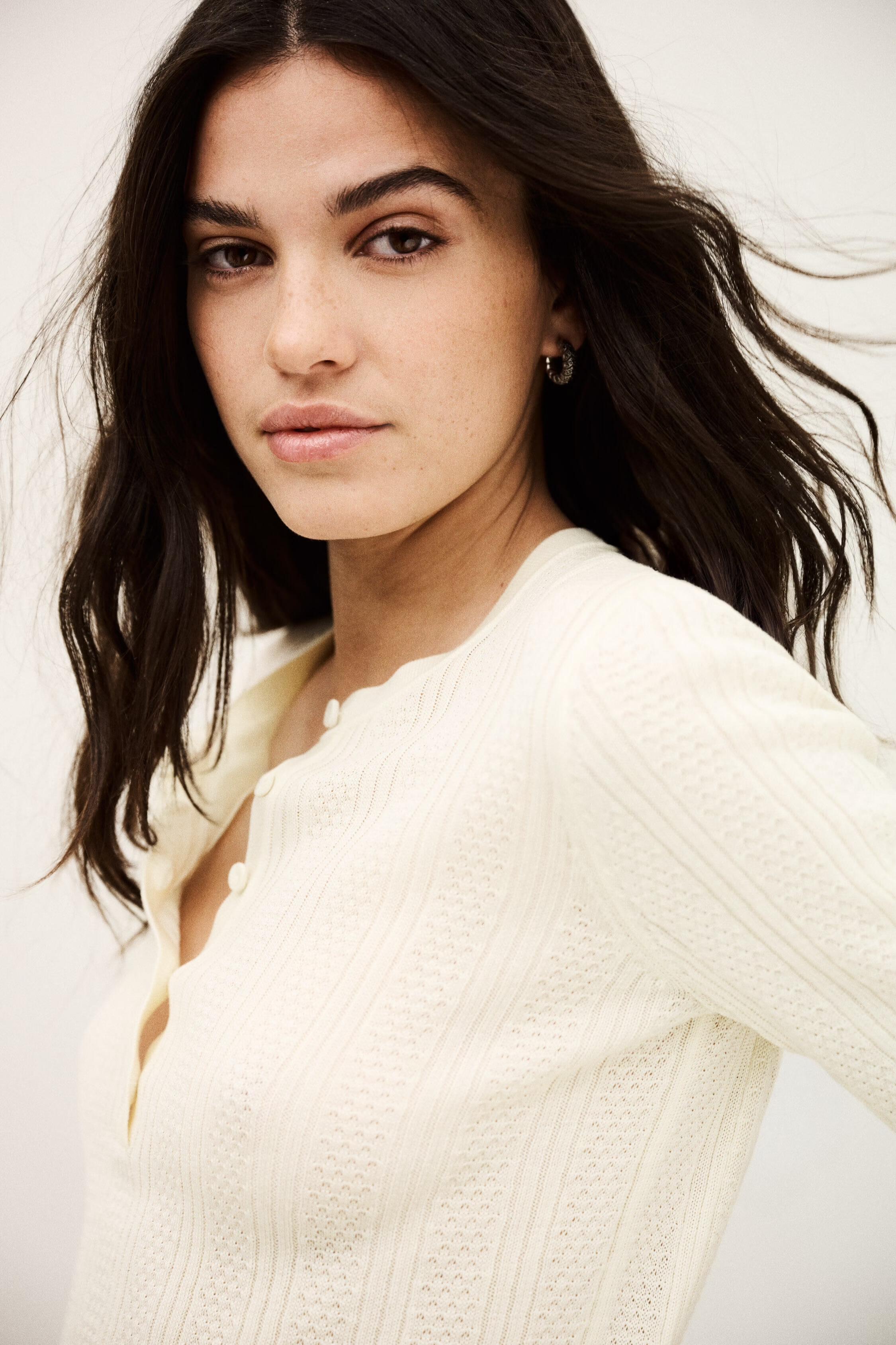 Knit Sweater Viola Off-White