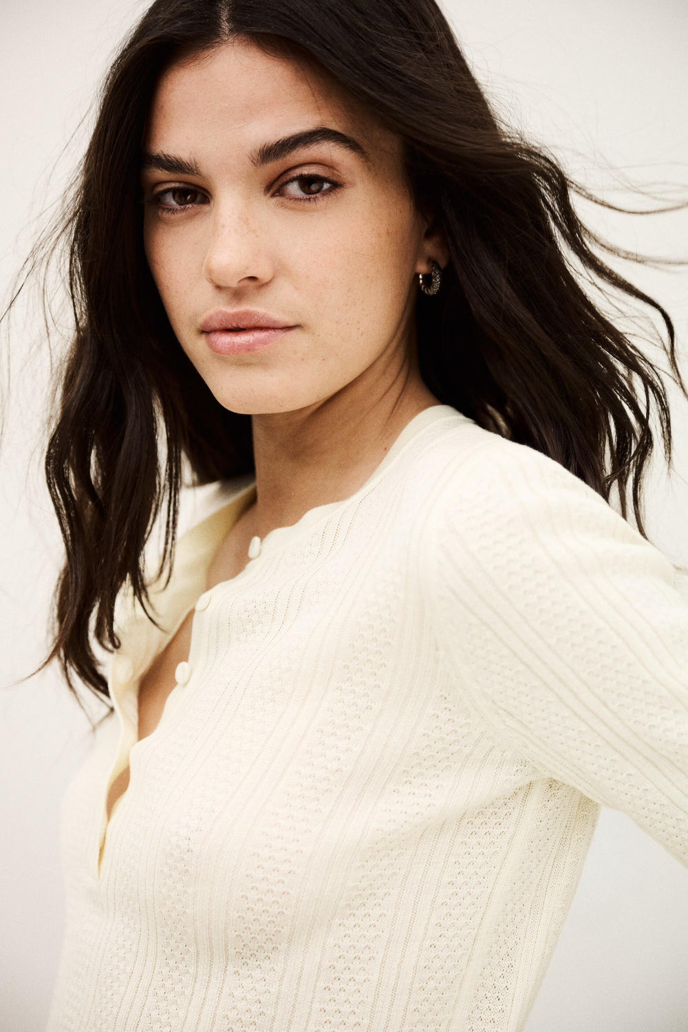 Knit Sweater Viola Off-White