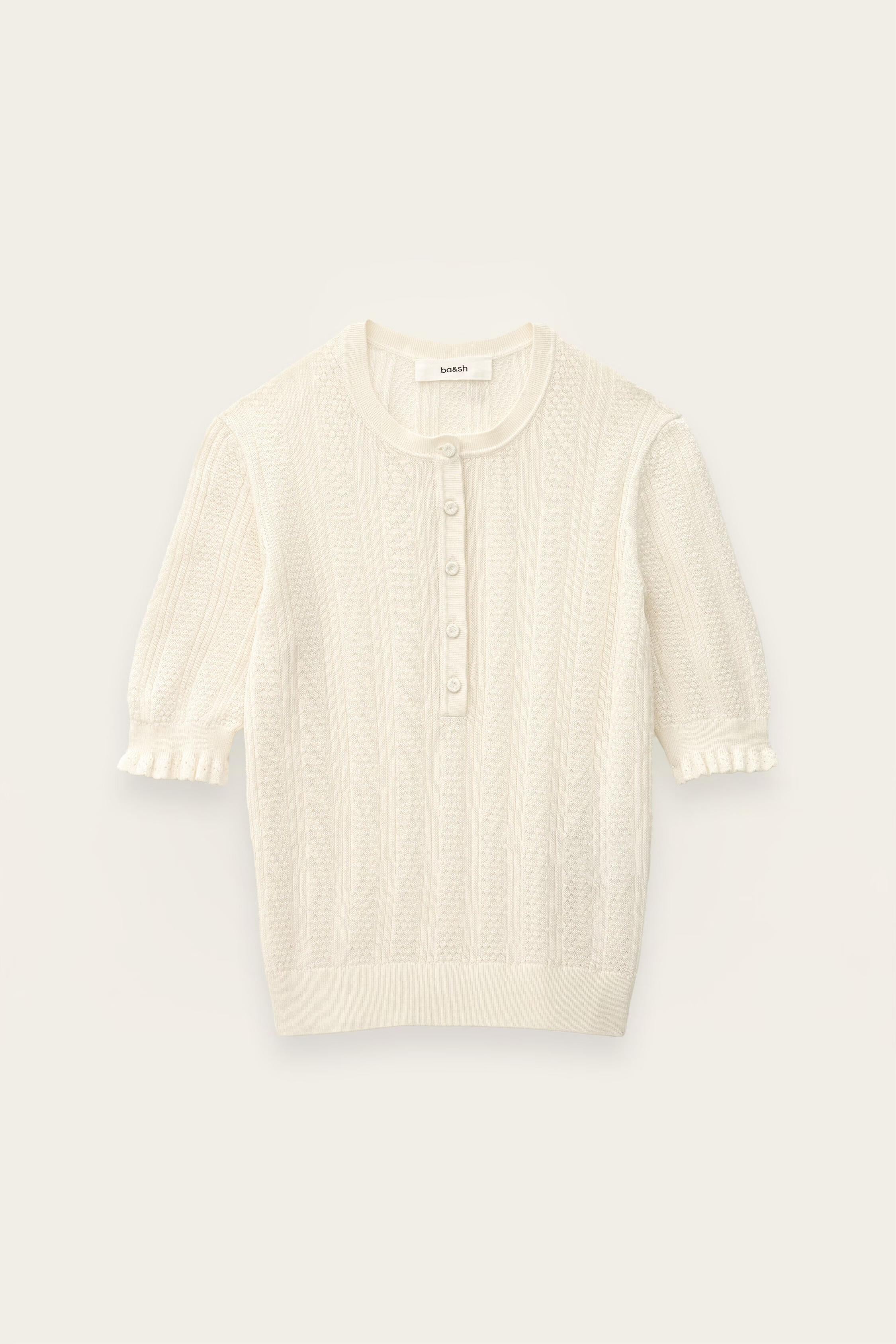 Knit Sweater Viola Off-White
