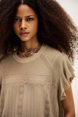 Knit Top Piera Gold
