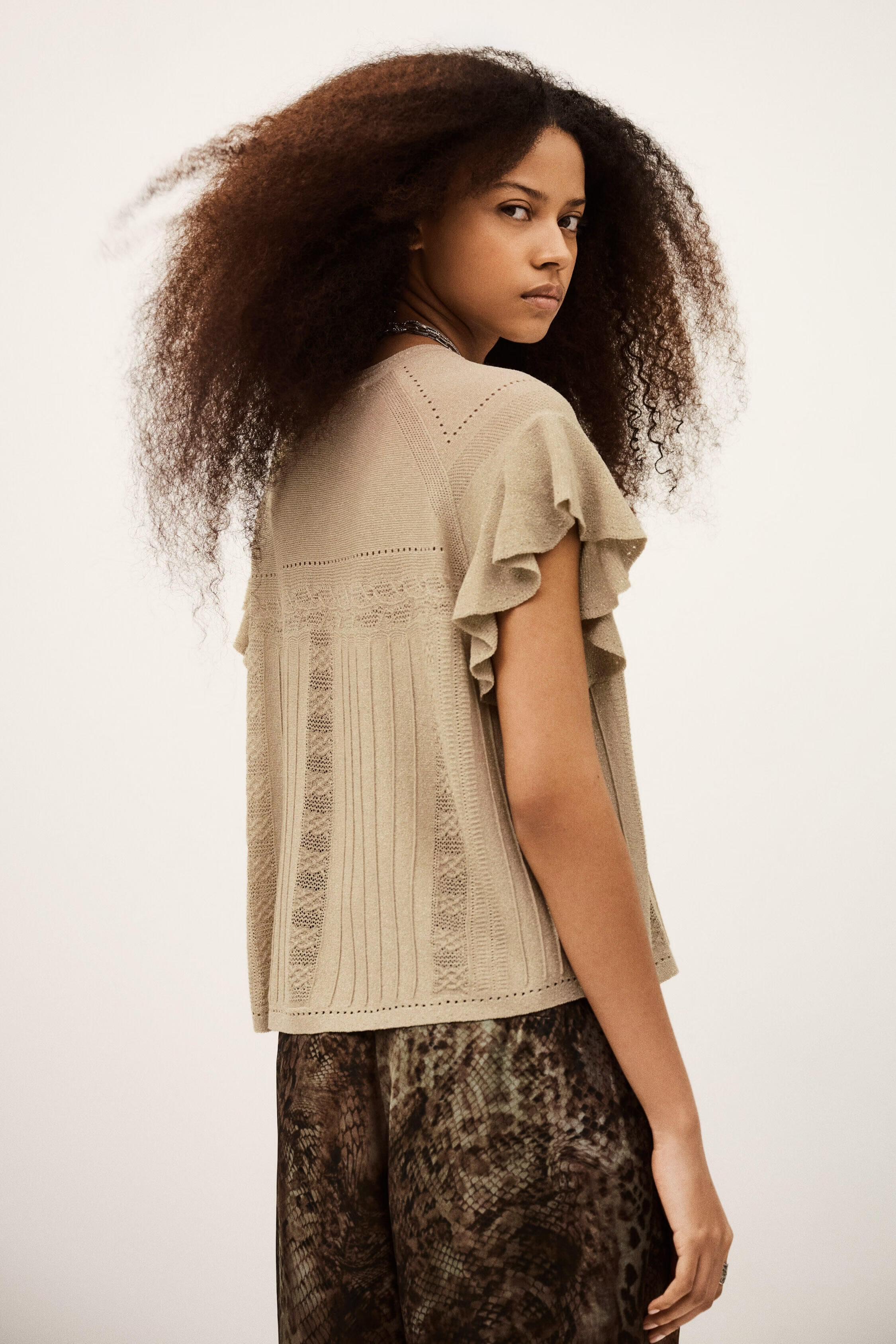 Knit Top Piera Gold