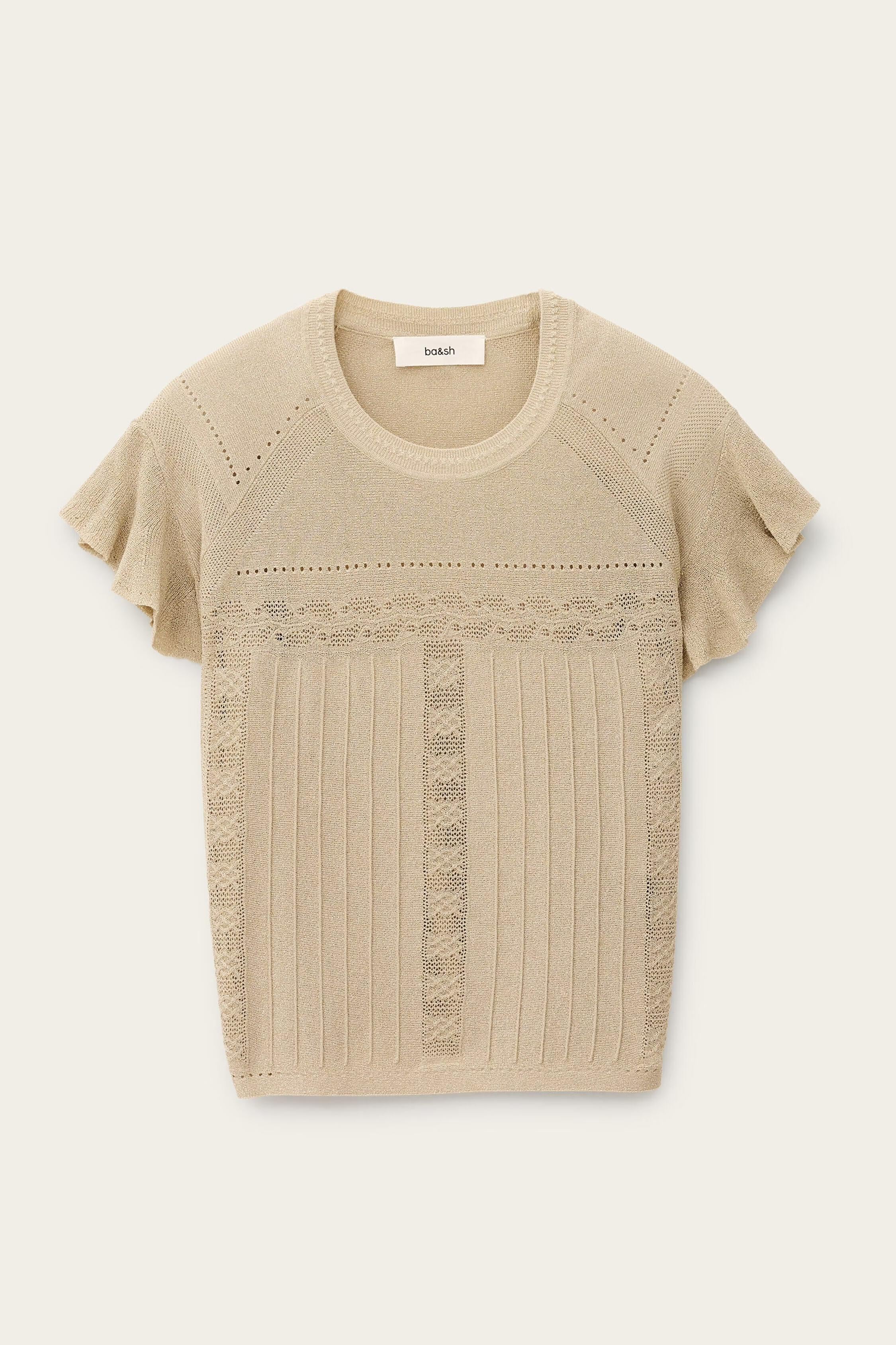 Knit Top Piera Gold