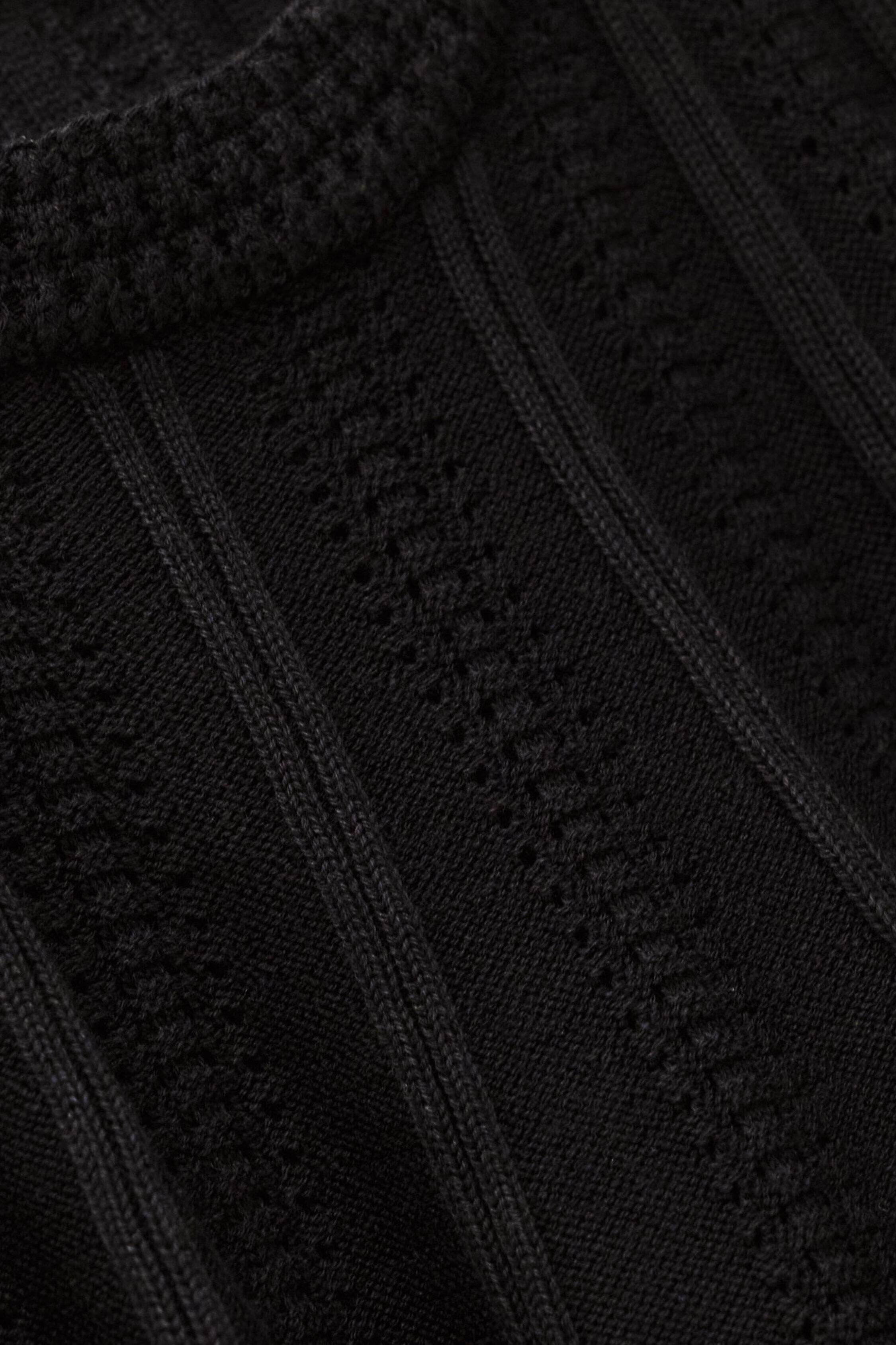 Knit Tank Top Serres Black
