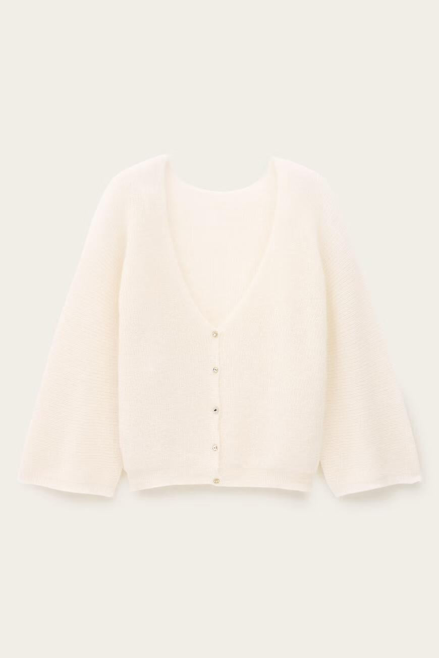Reversible Sweater Isaac Off-White