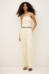 Bustier Jumpsuit Cenelia Yellow