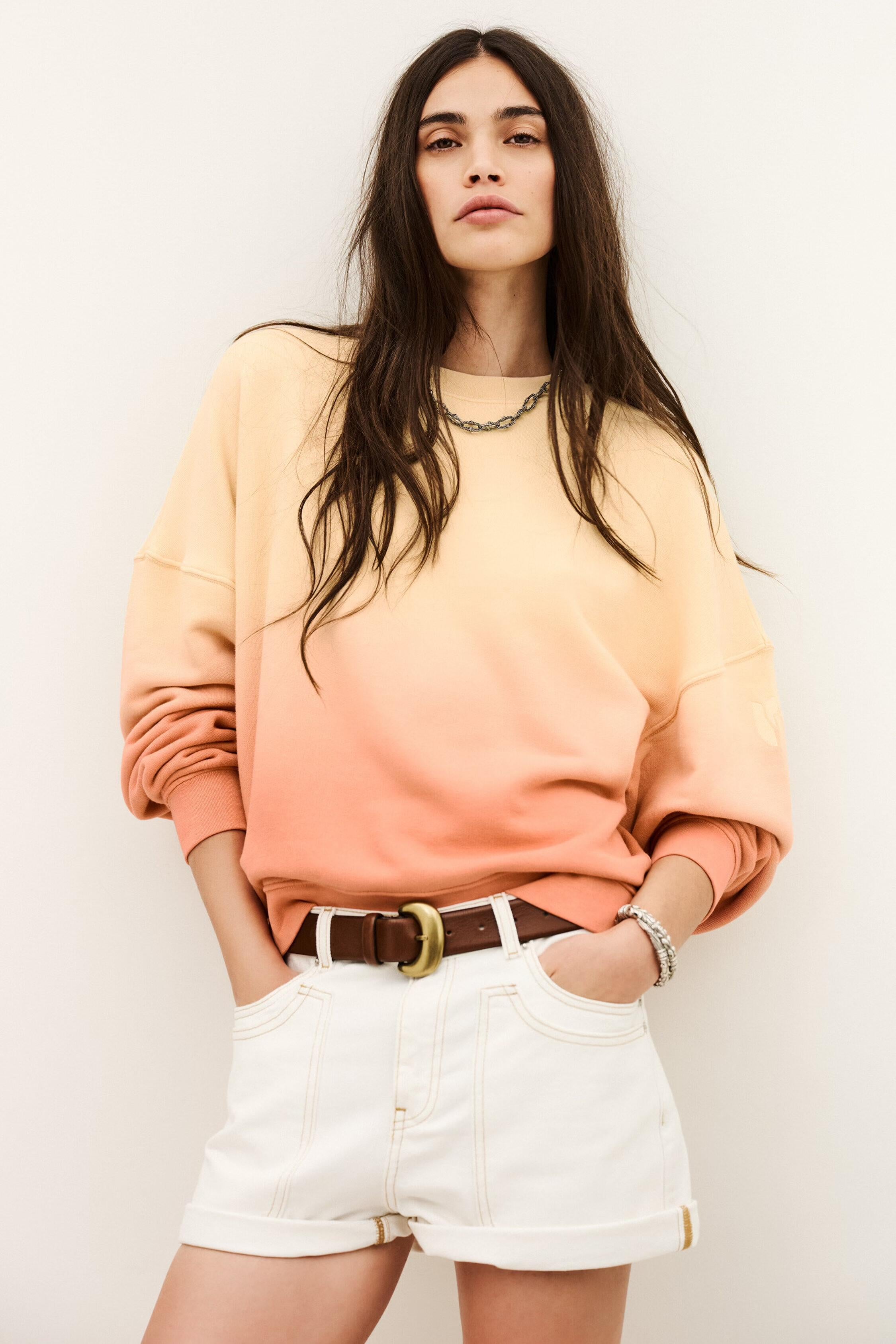Oversize Sweatshirt Mahida Yellow