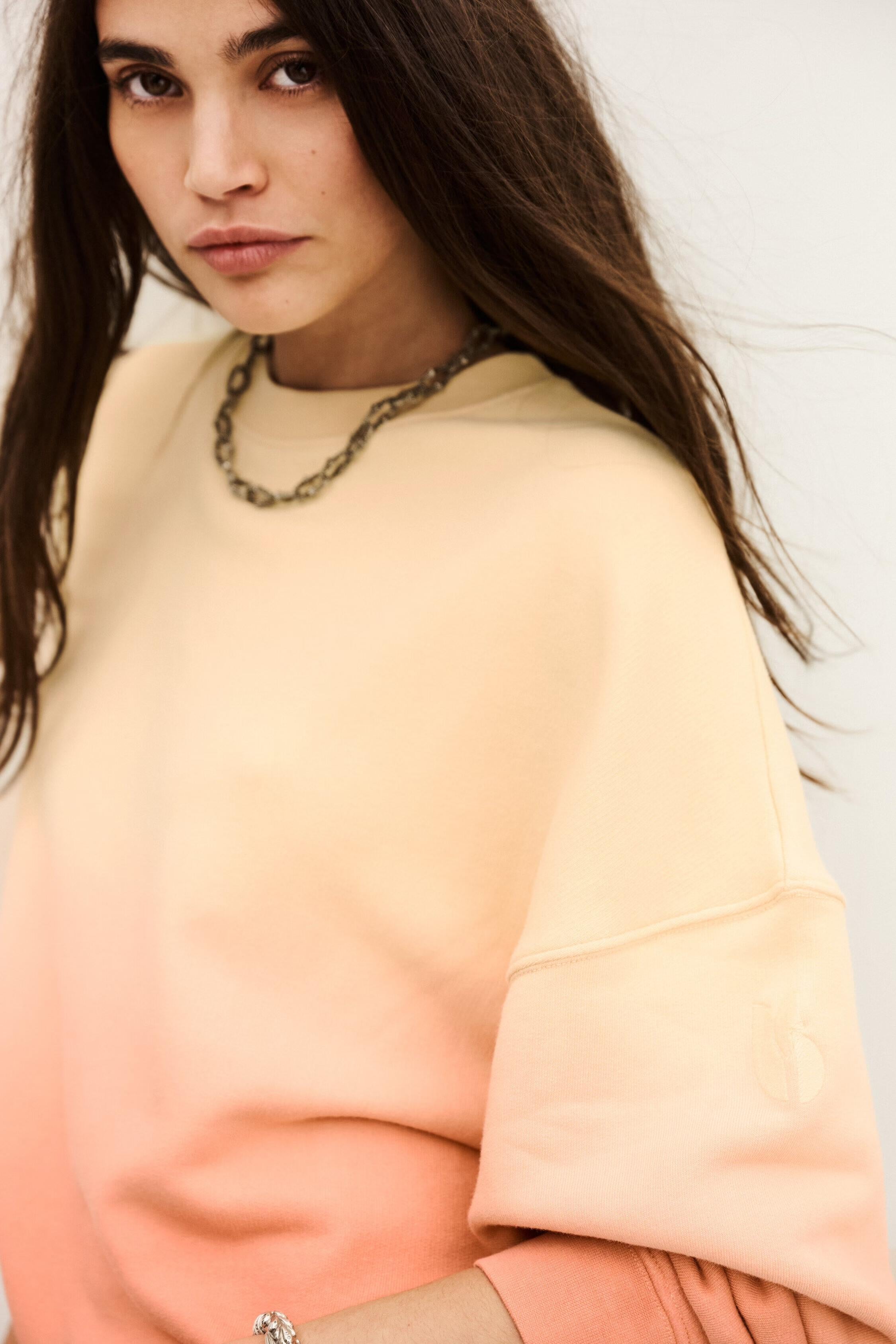 Oversize Sweatshirt Mahida Yellow