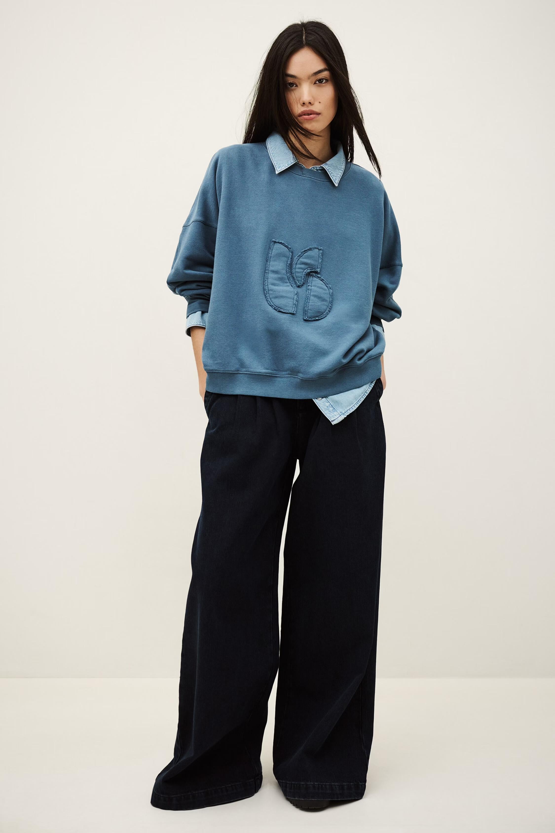 Sweatshirt Maia Blue