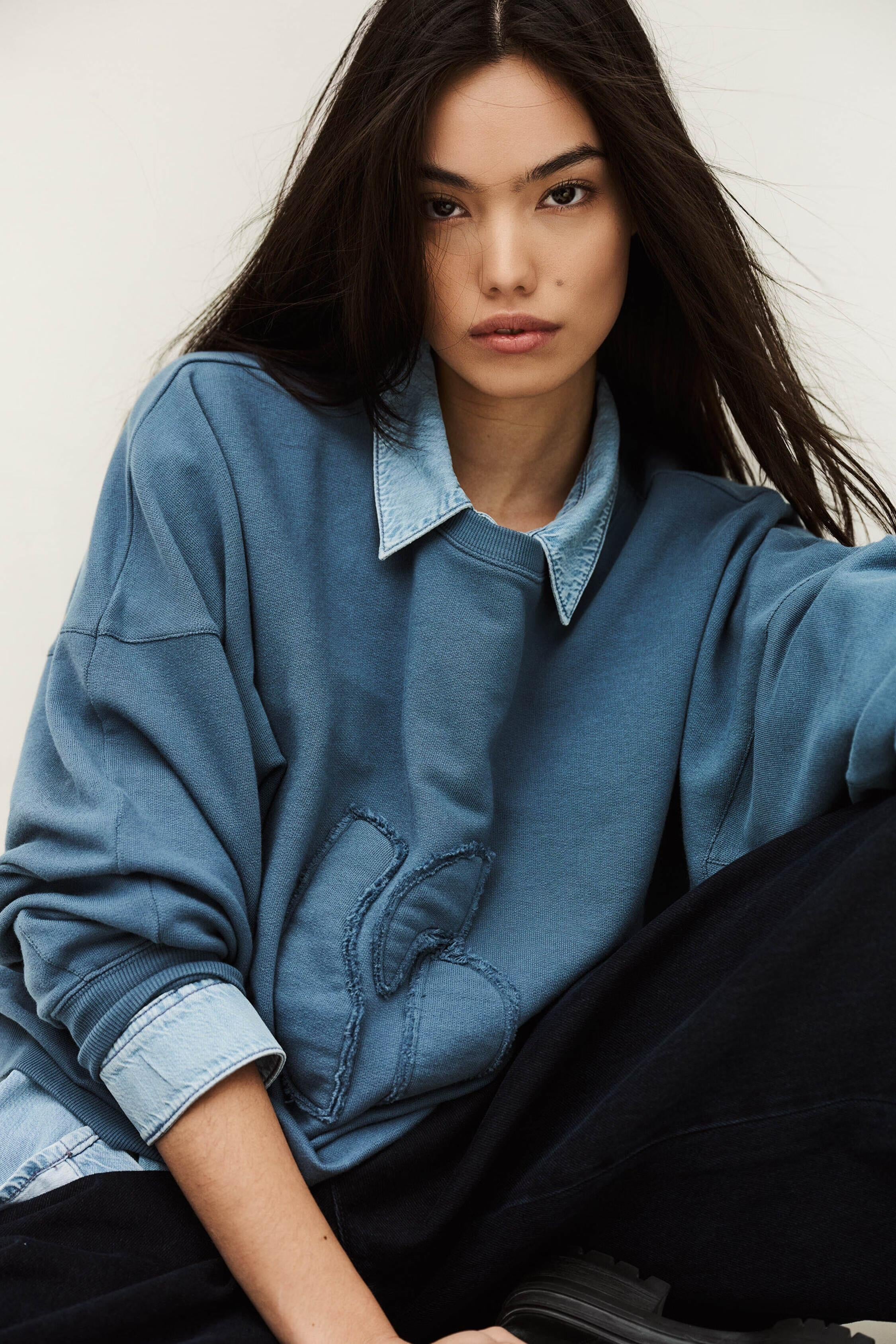 Sweatshirt Maia Blue