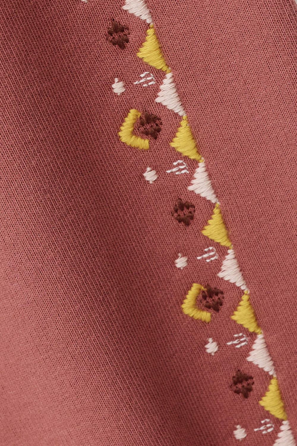 Embroidered Sweatshirt Mesta Pink