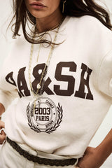 Long-Sleeve Sweatshirt Fenja Beige