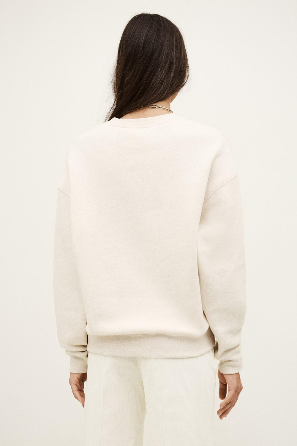 Long-Sleeve Sweatshirt Fenja Beige
