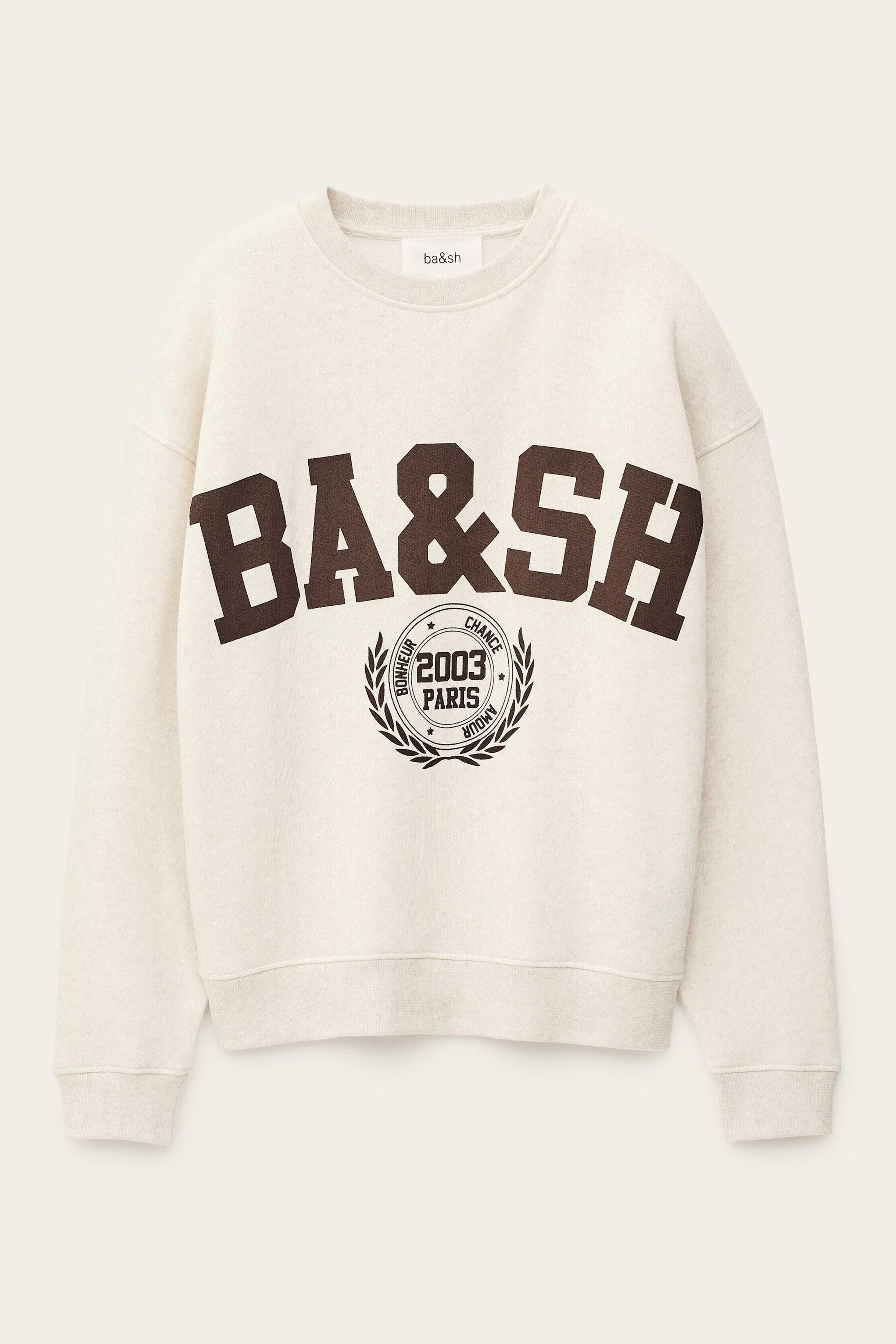 Long-Sleeve Sweatshirt Fenja Beige