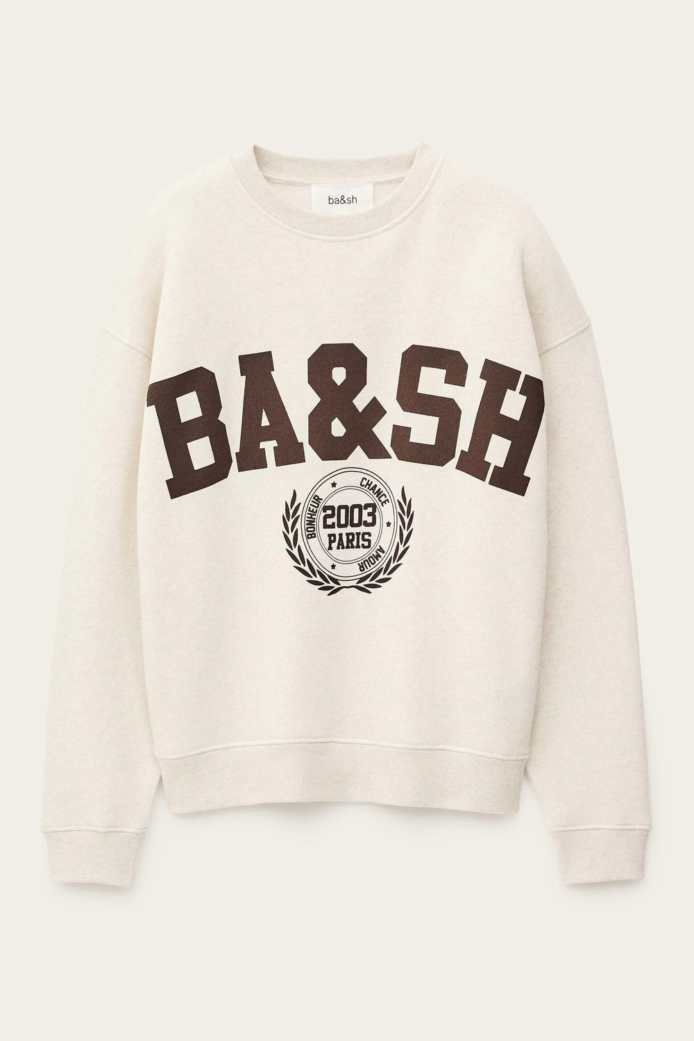 Long-Sleeve Sweatshirt Fenja Beige