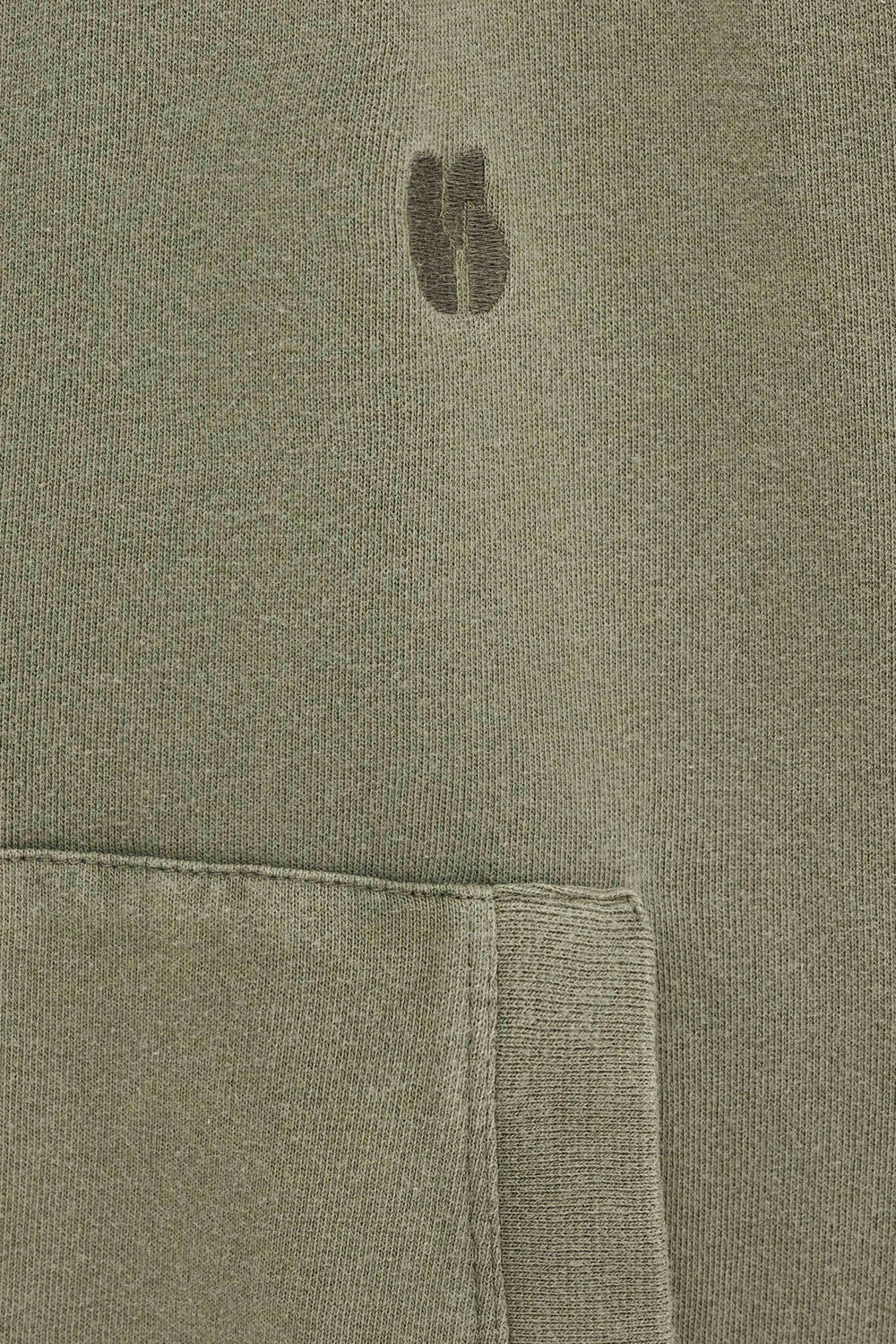 Zipped Cotton Sweatshirt Kira Green