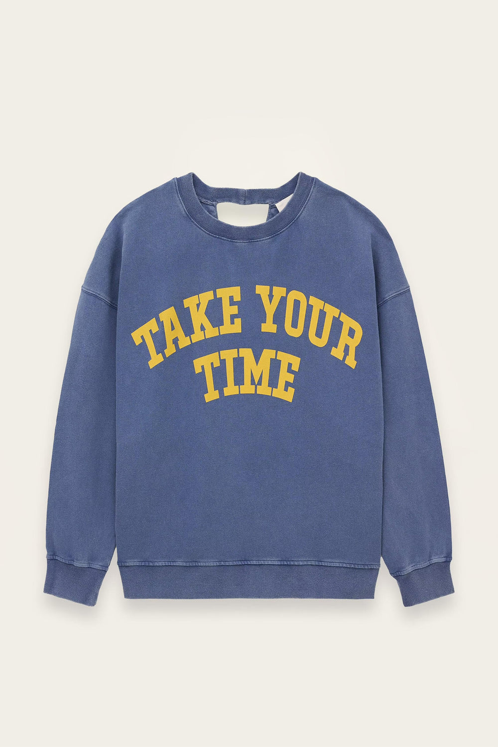 Oversize Cotton Sweatshirt Keyra Blue