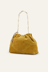 Mini Suede Tote Bag June Red