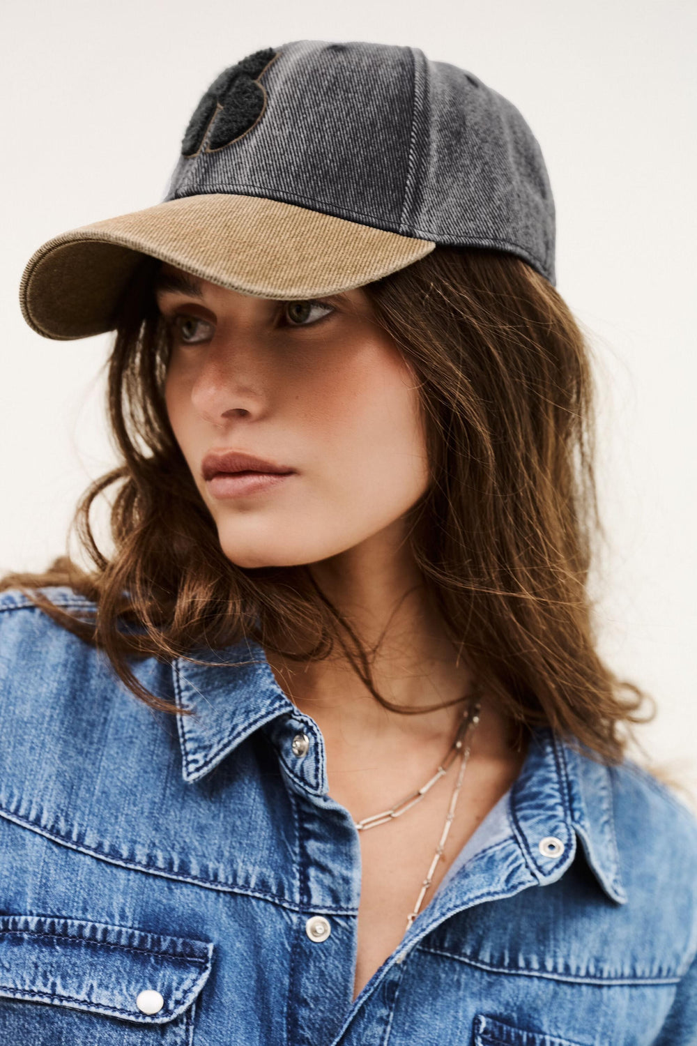 Cotton Baseball Cap Henri Gray