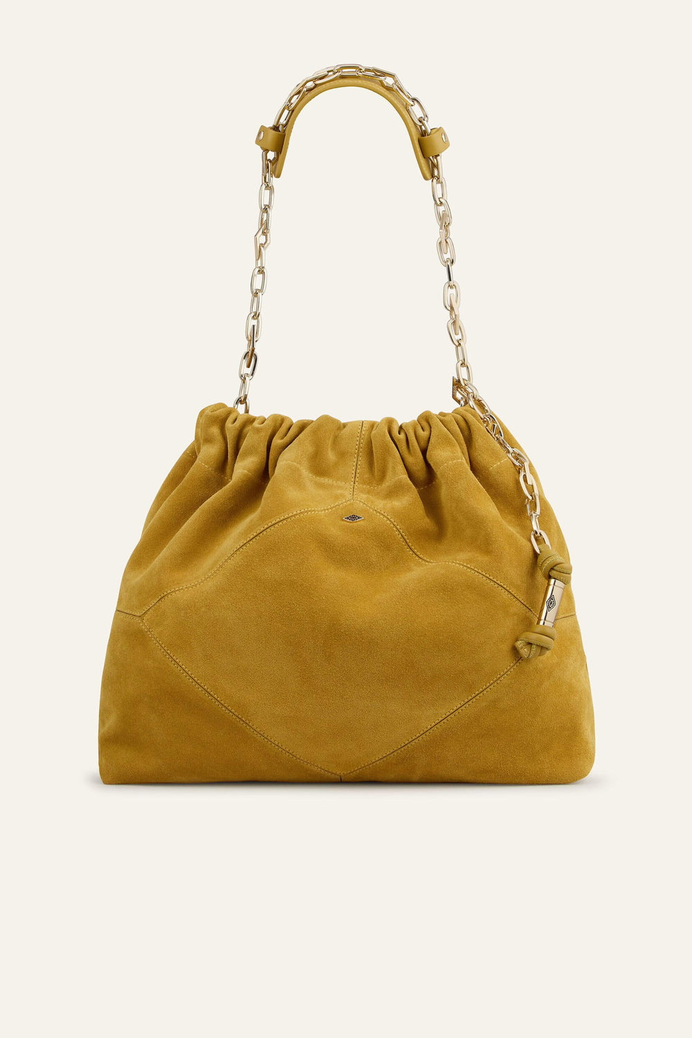 Suede Tote Bag June Red