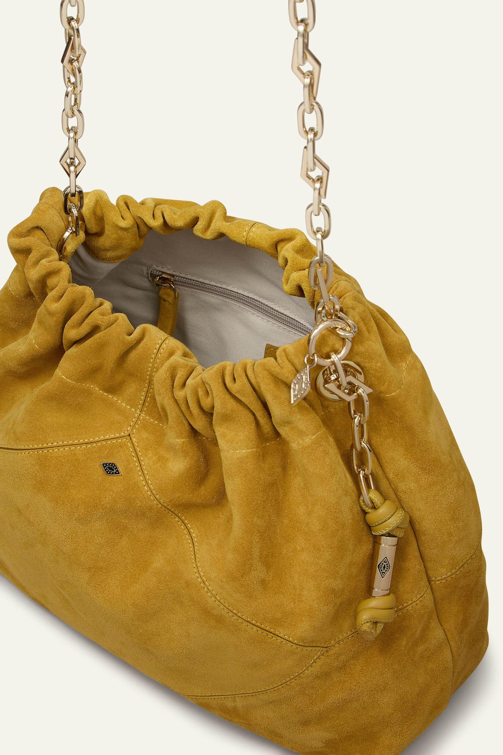 Suede Tote Bag June Red