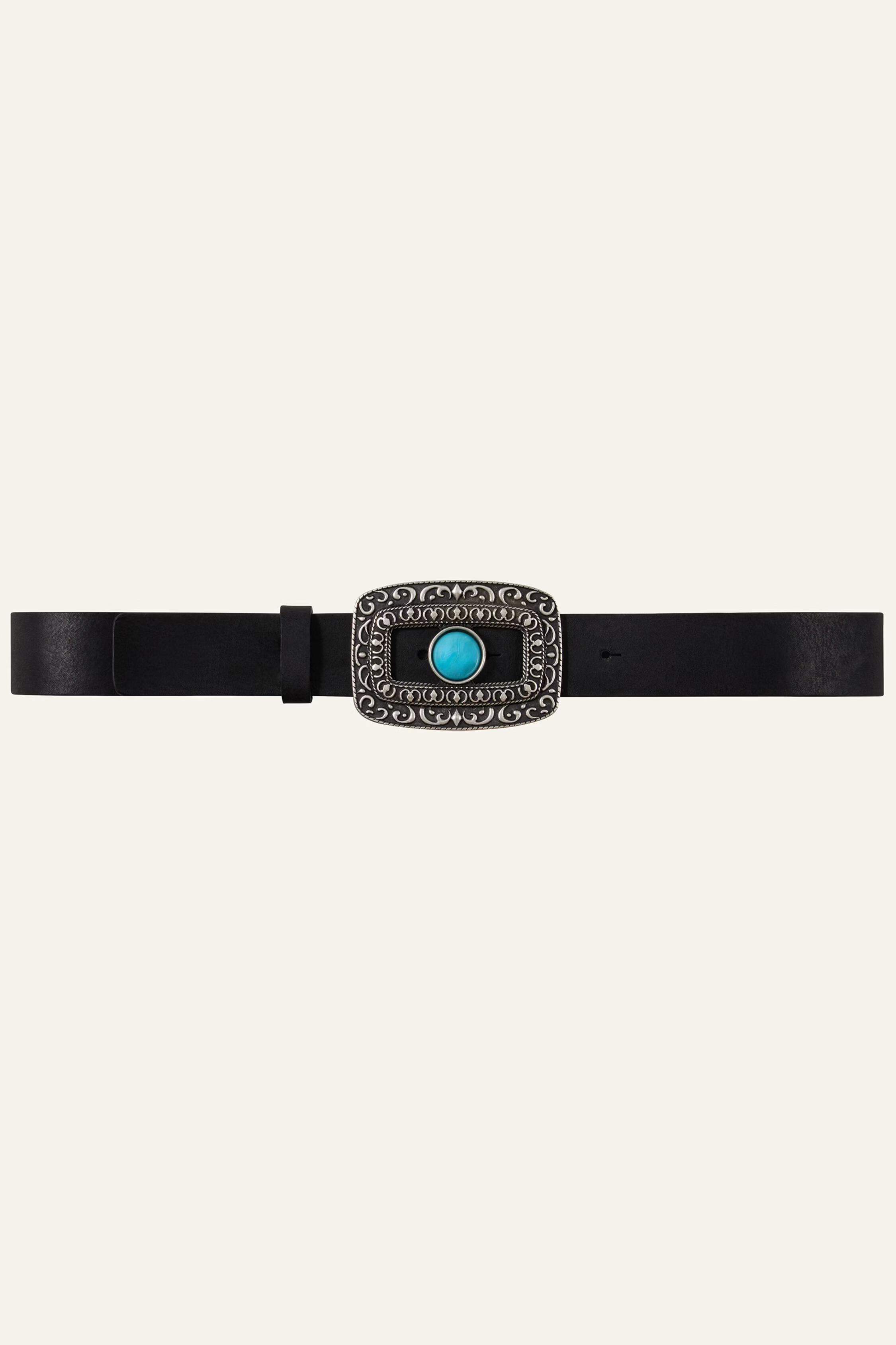 Leather Belt Boni Black