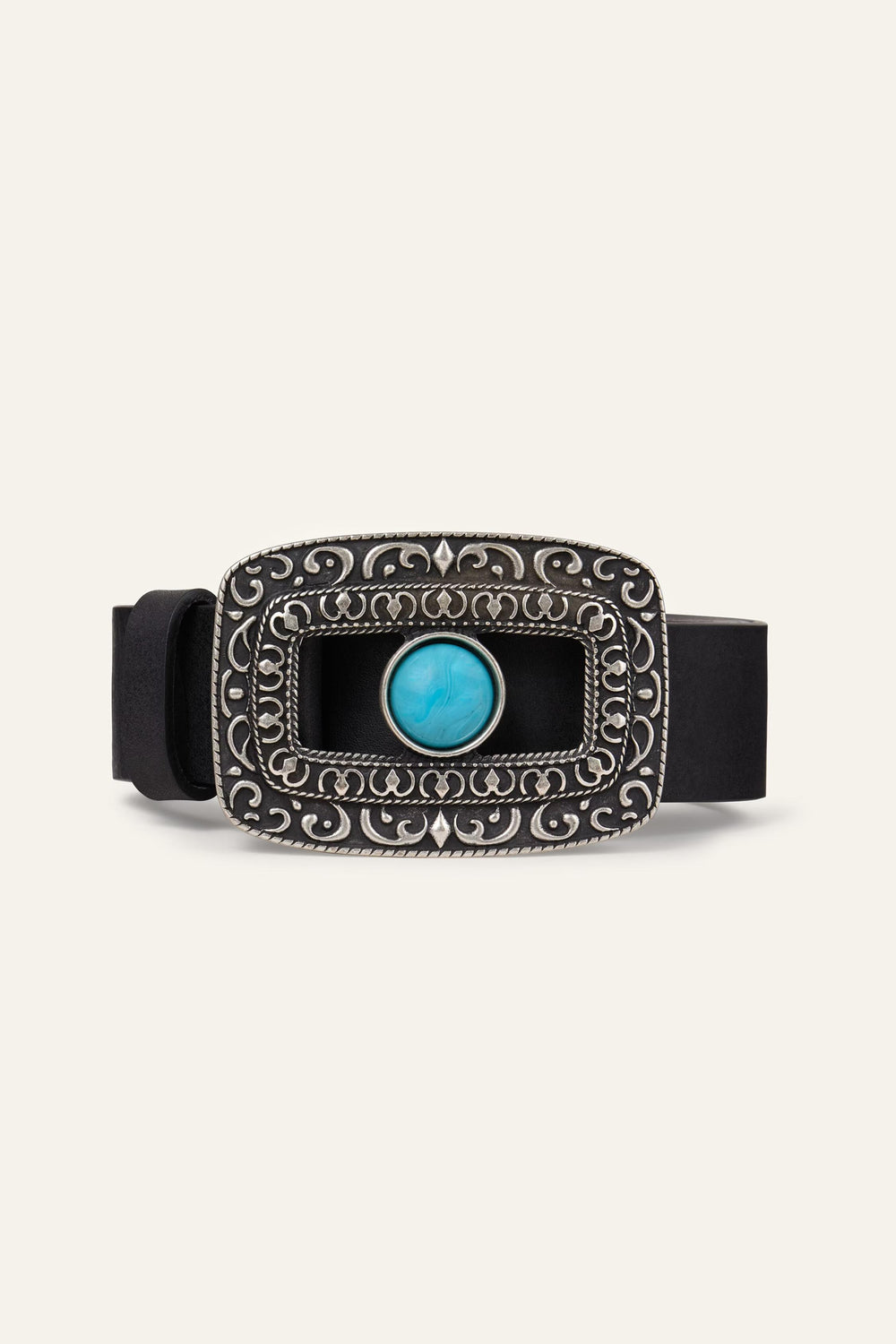 Leather Belt Boni Black