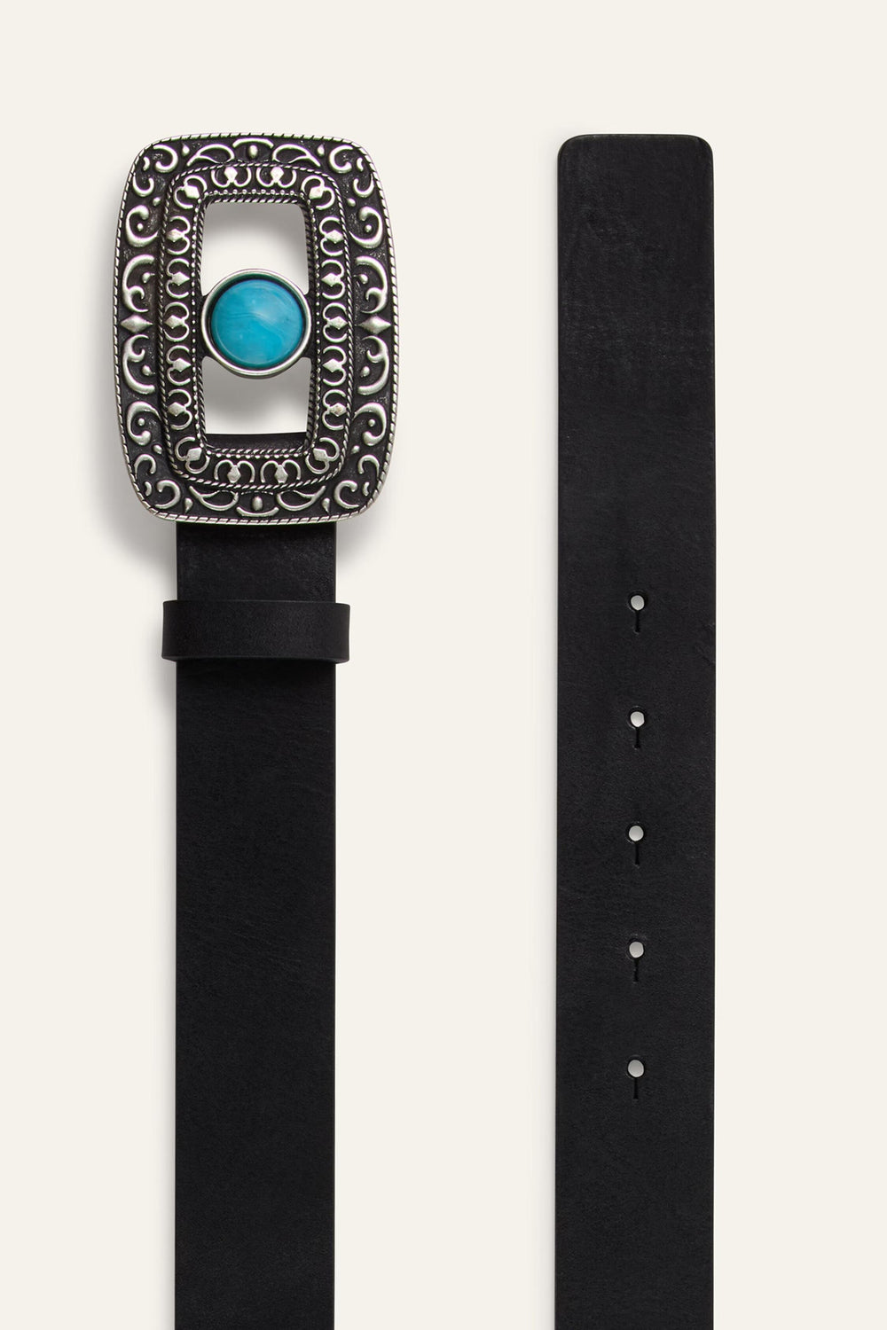 Leather Belt Boni Black