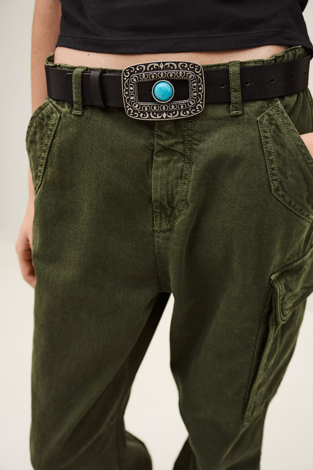 Leather Belt Boni Black