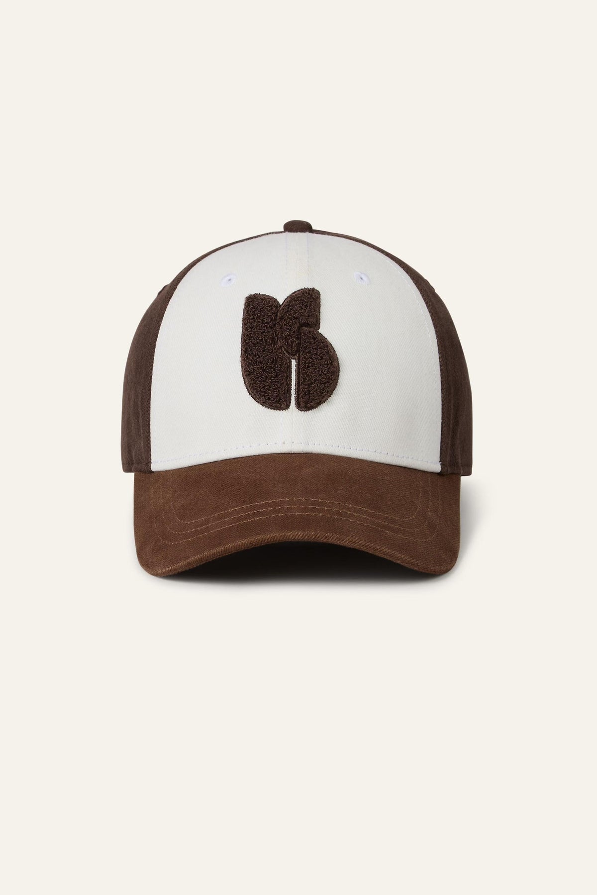 Cotton Baseball Cap Henri Brown