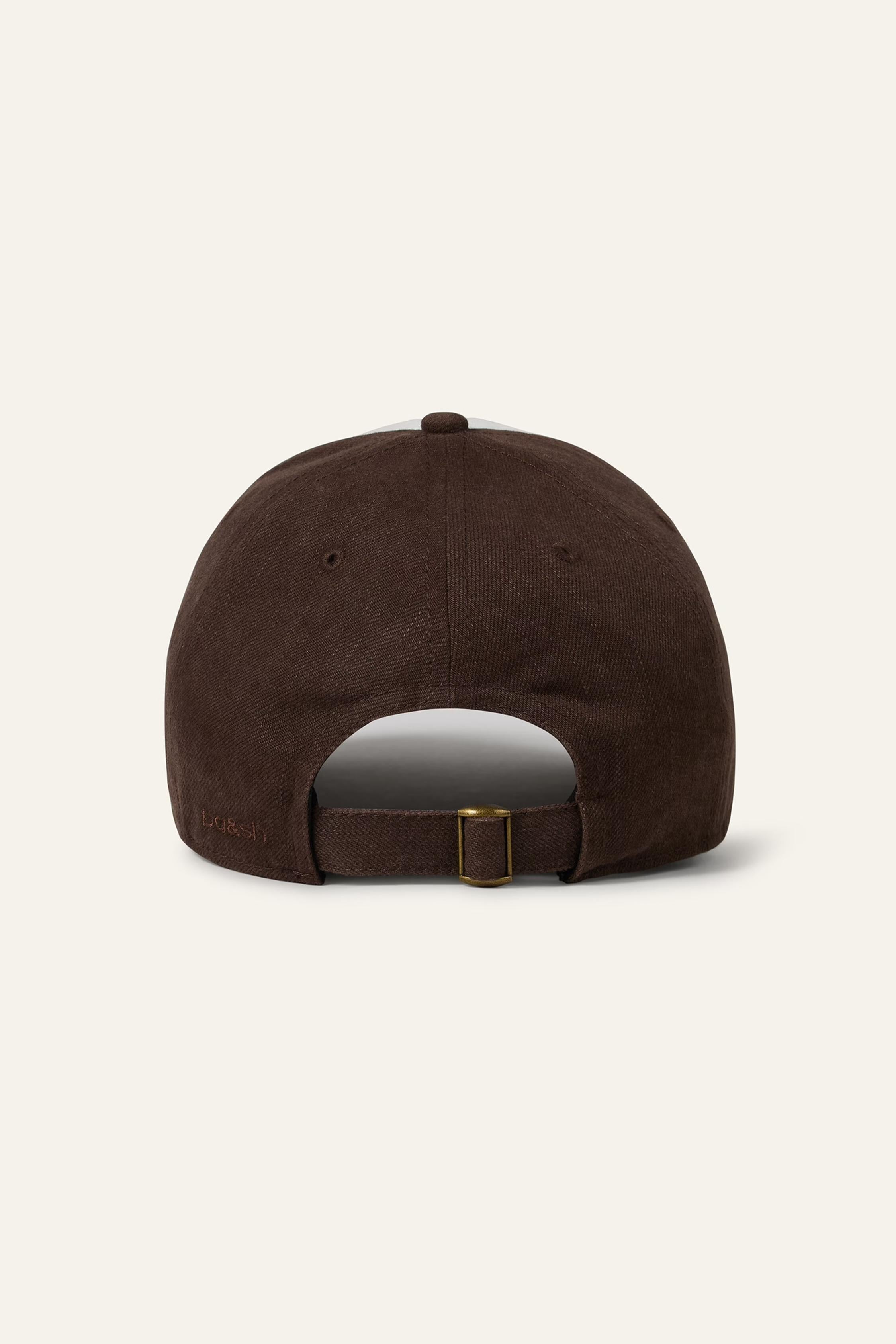 Cotton Baseball Cap Henri Brown