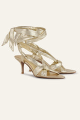 Heeled Sandals Covilla Gold