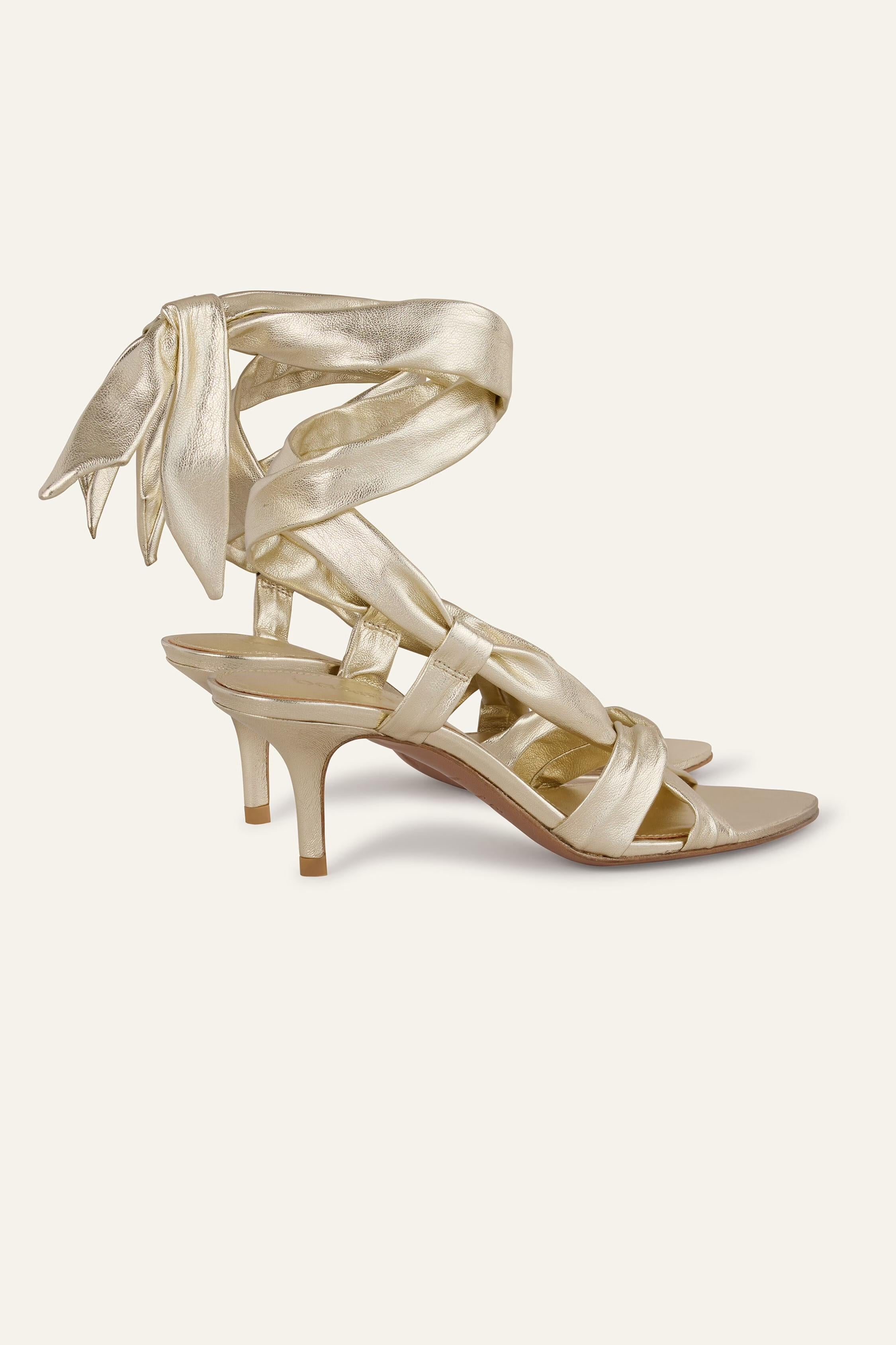 Heeled Sandals Covilla Gold